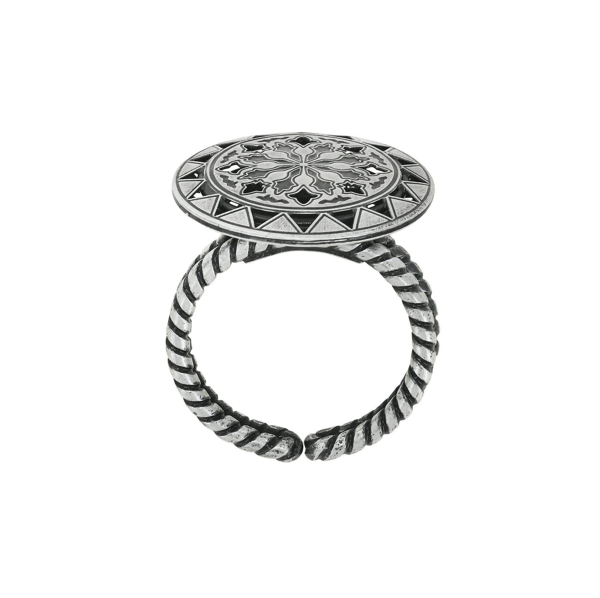 image for Ring Shades of Light Silver  size M