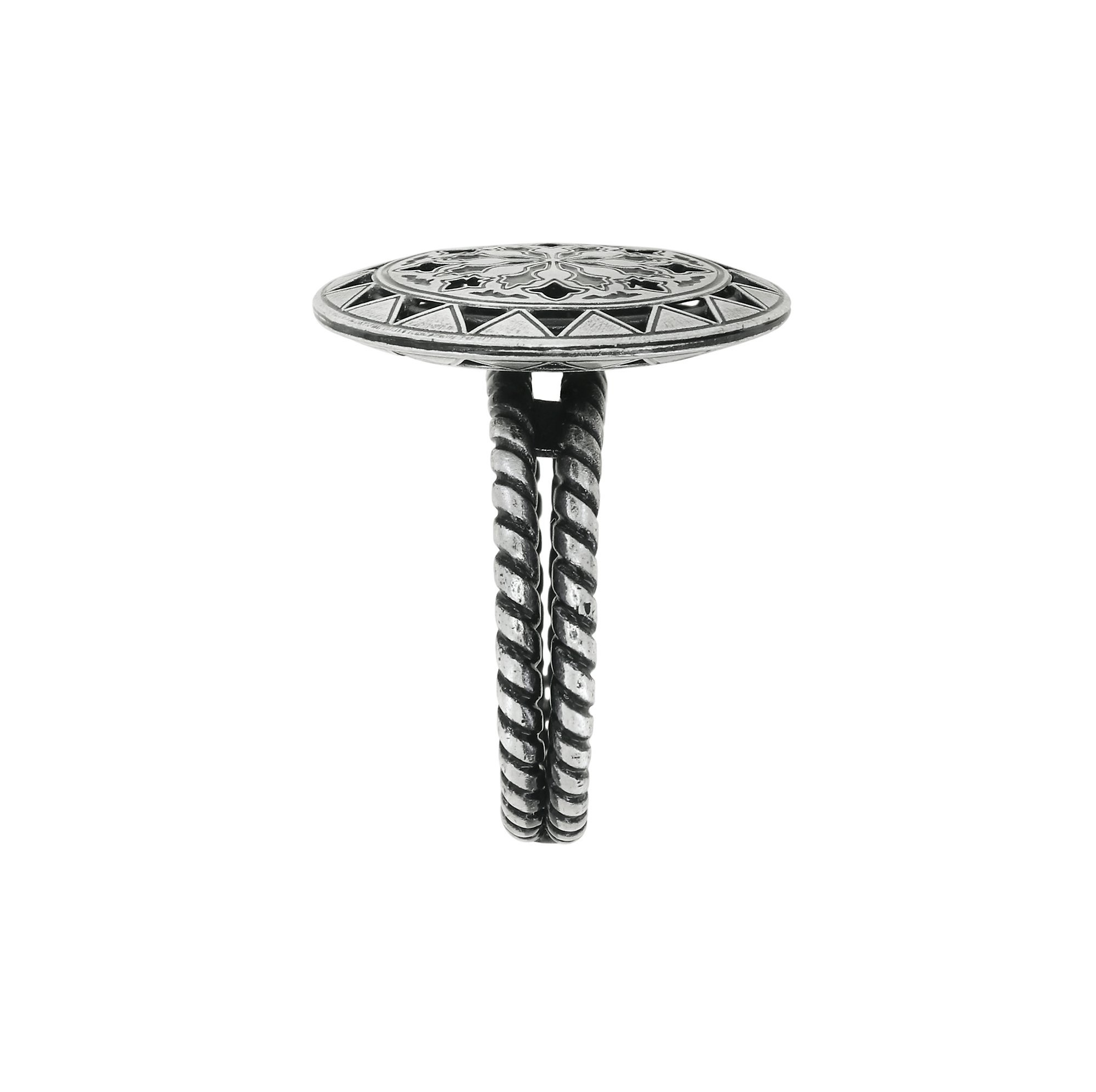 image for Ring Shades of Light Silver  size M