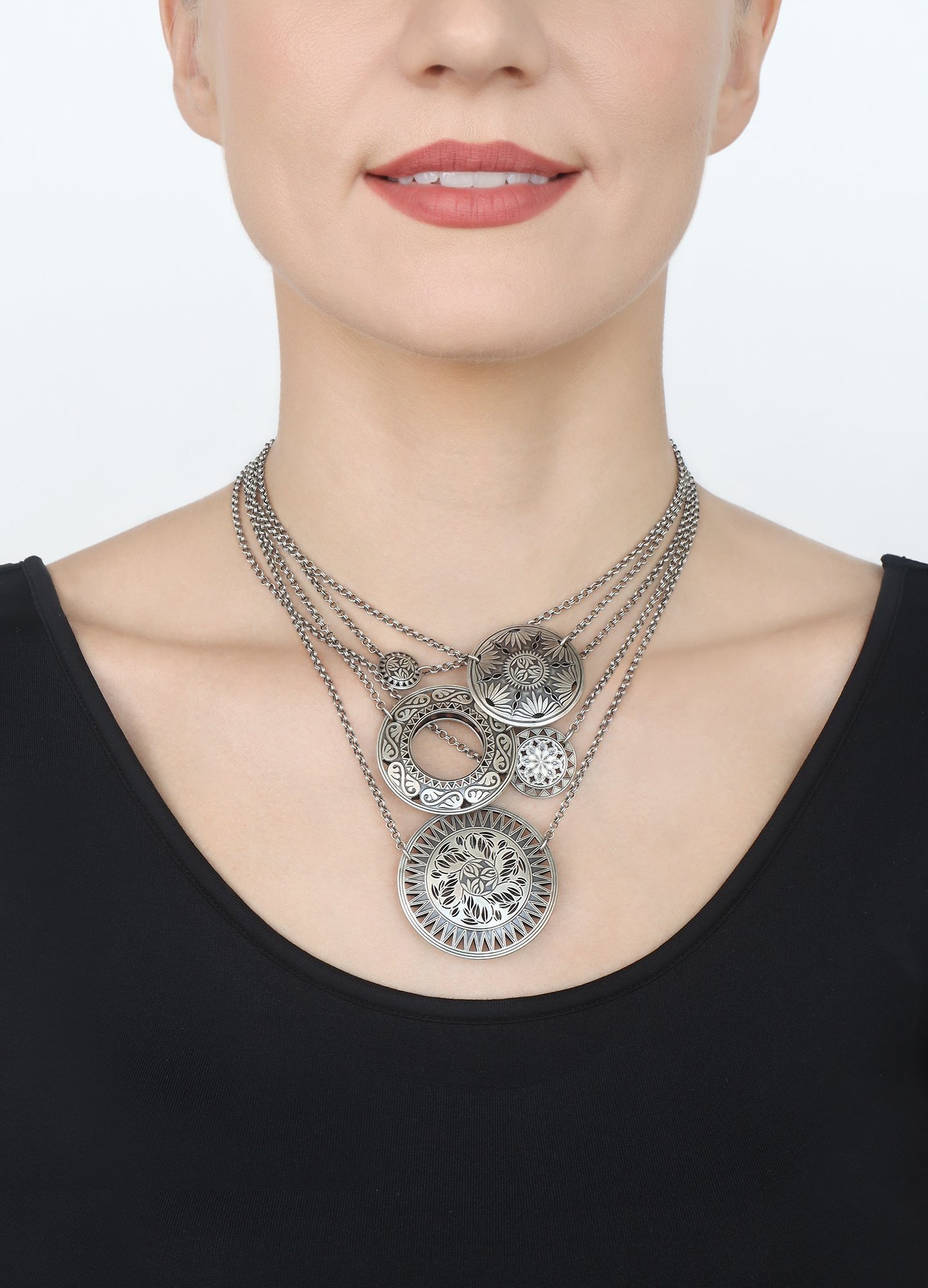 image pour Collier Shades of Light Argent  