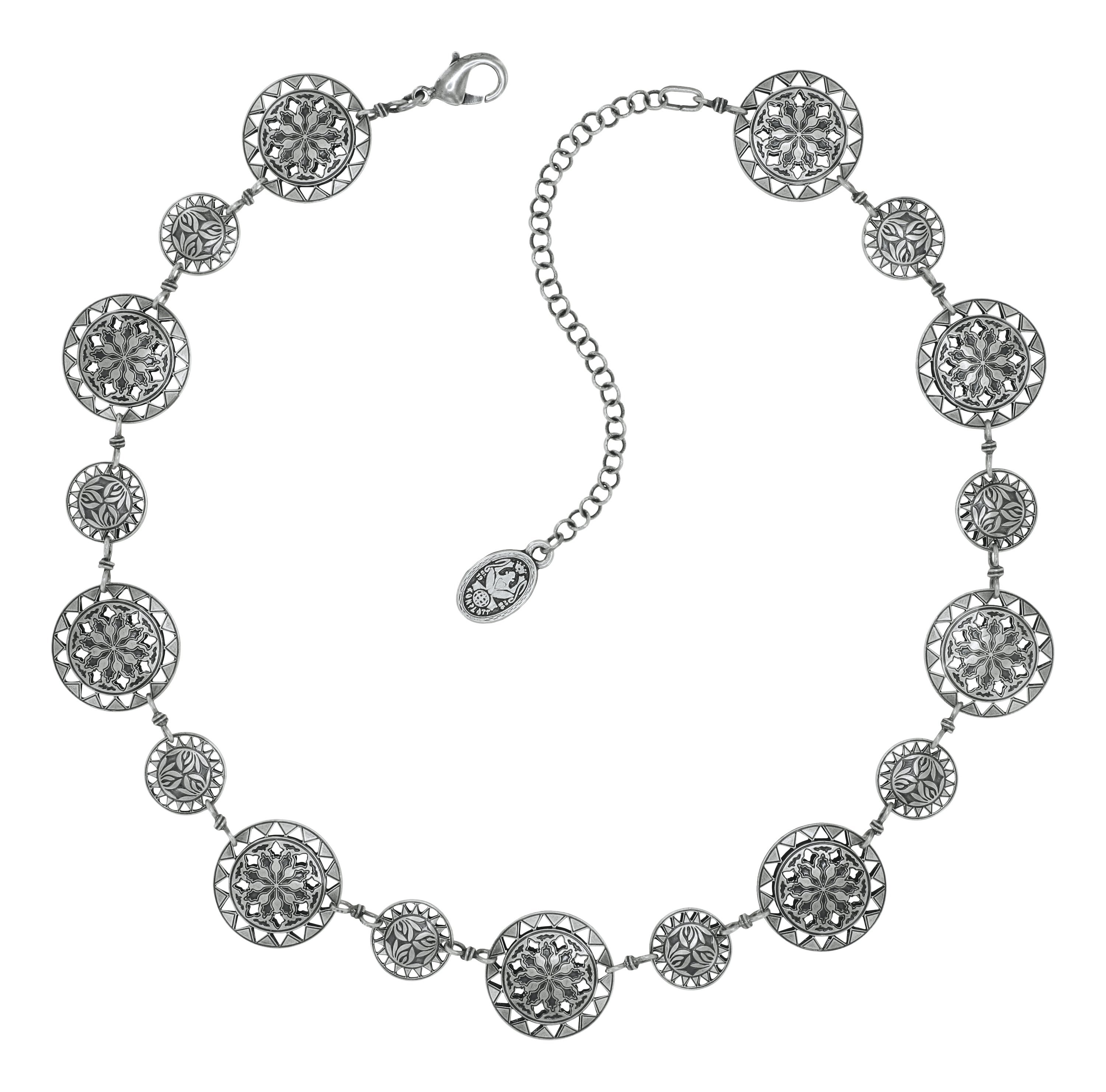 Bild für Halskette Shades of Light Silber  size M,S