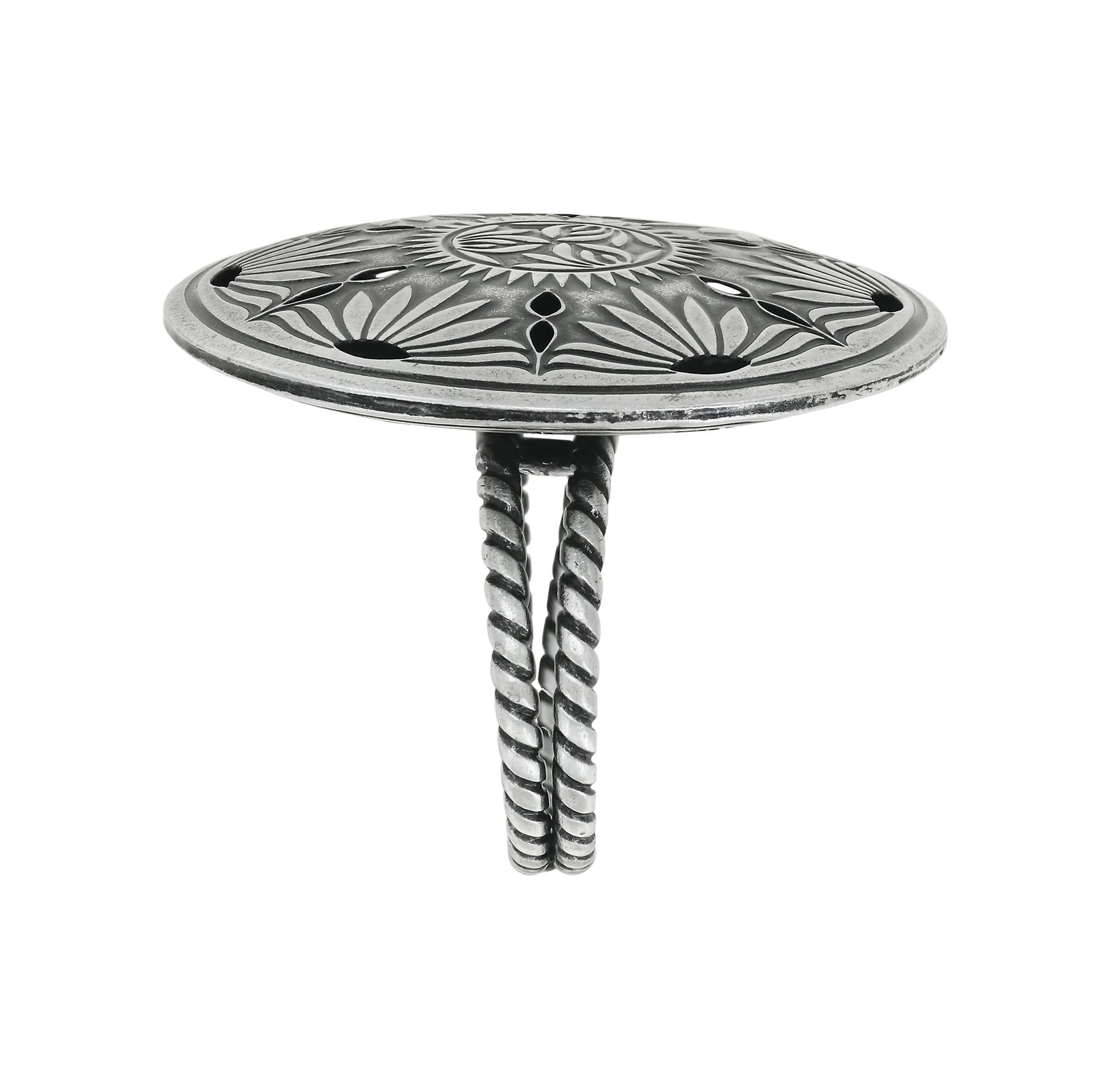 image for Ring Shades of Light Silver  size XL