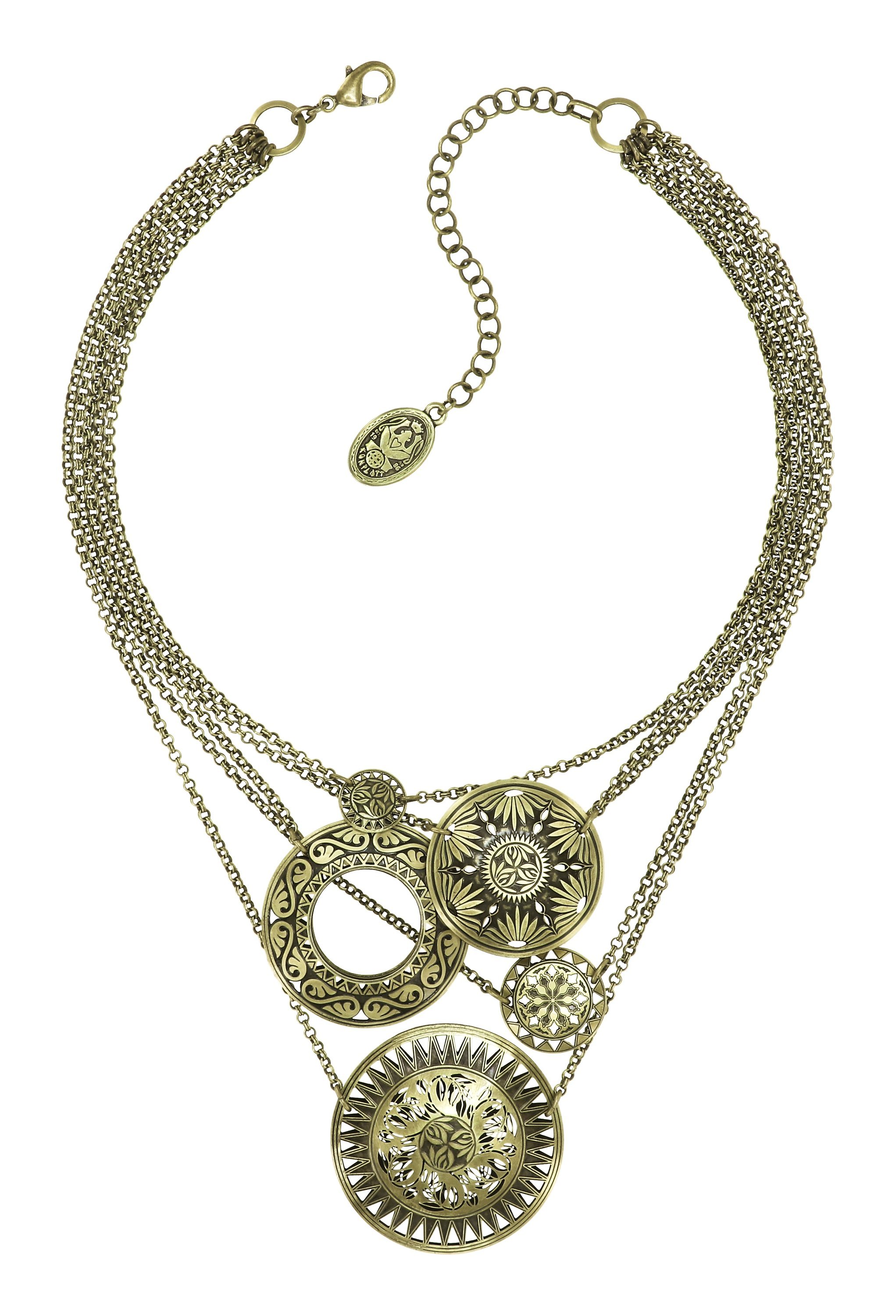 image for Necklace Shades of Light Brass  