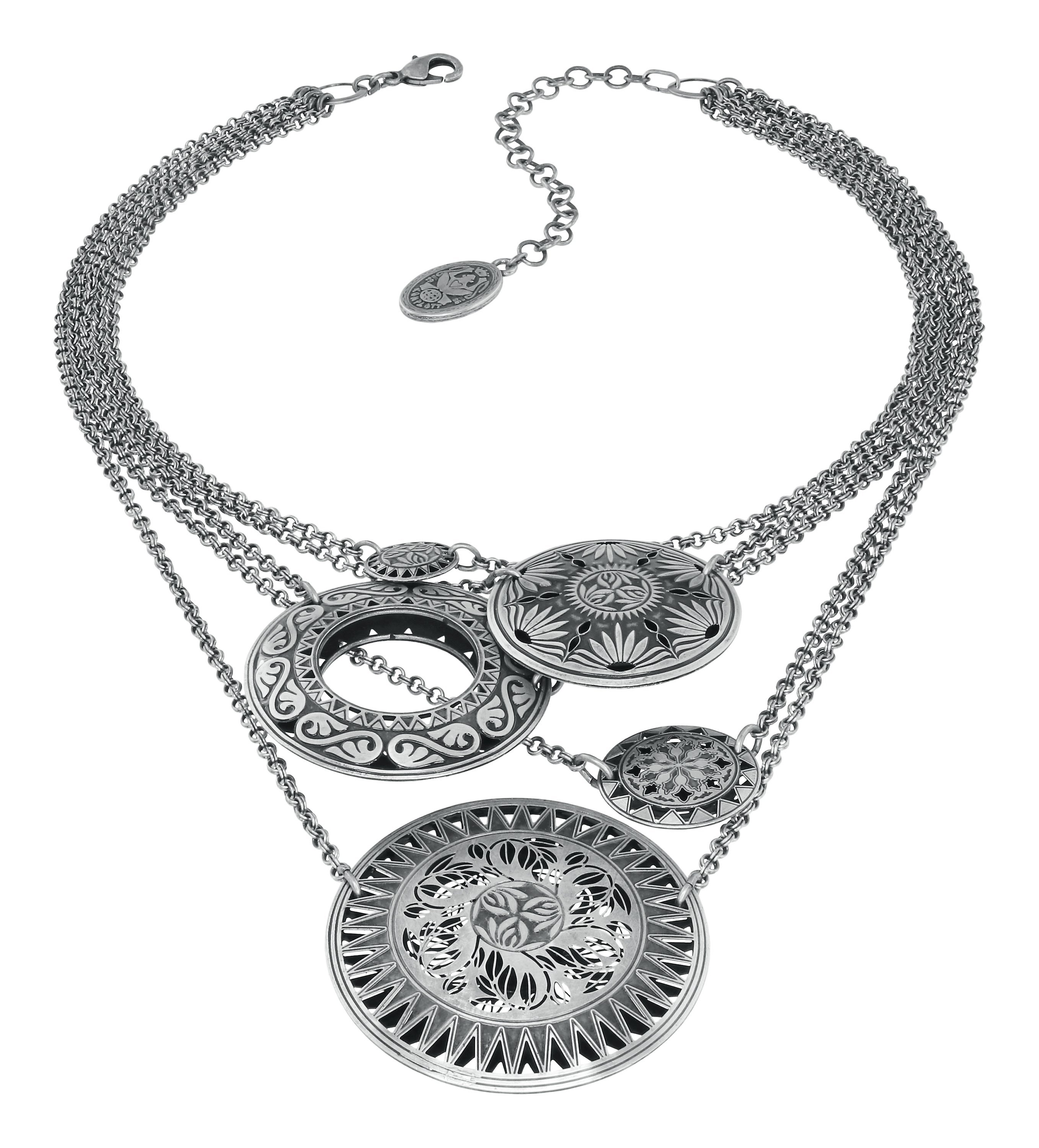 image for Necklace Shades of Light Silver  