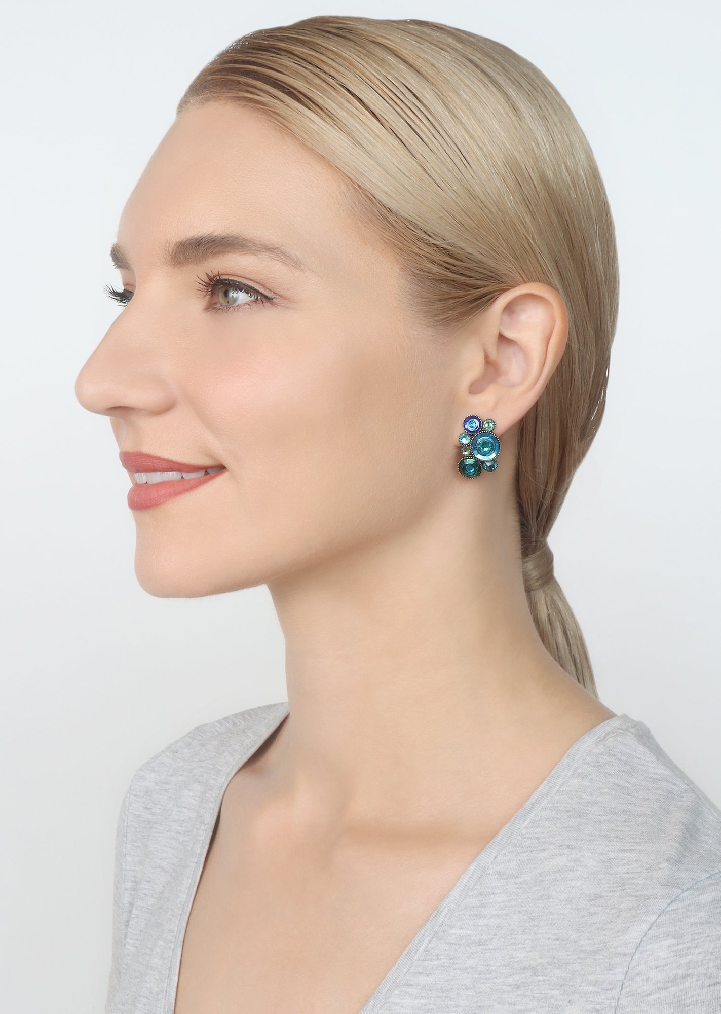 Bild für Ohrstecker Donutissima Blau  