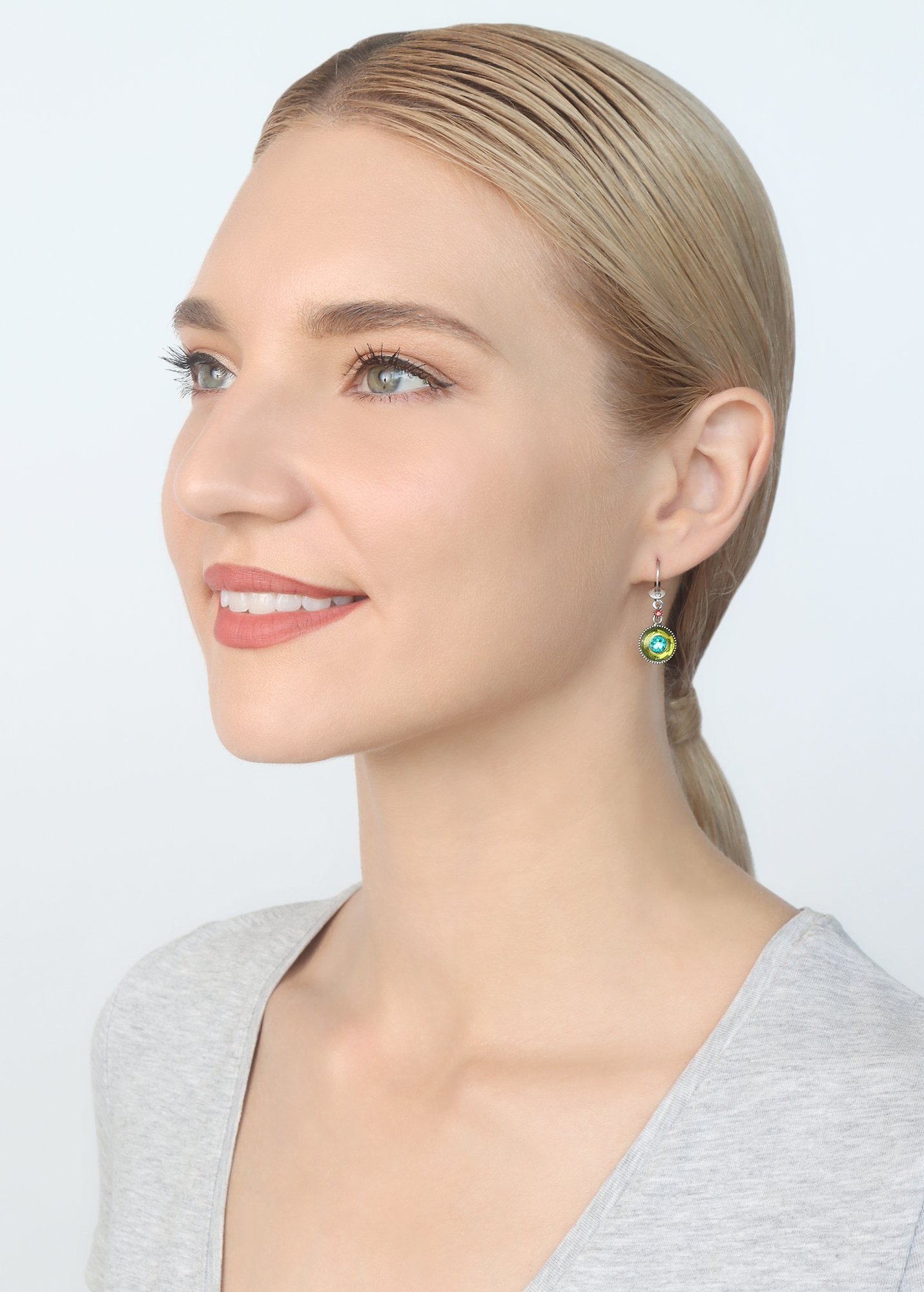 image for Earring Dangling Donutissima Multi  