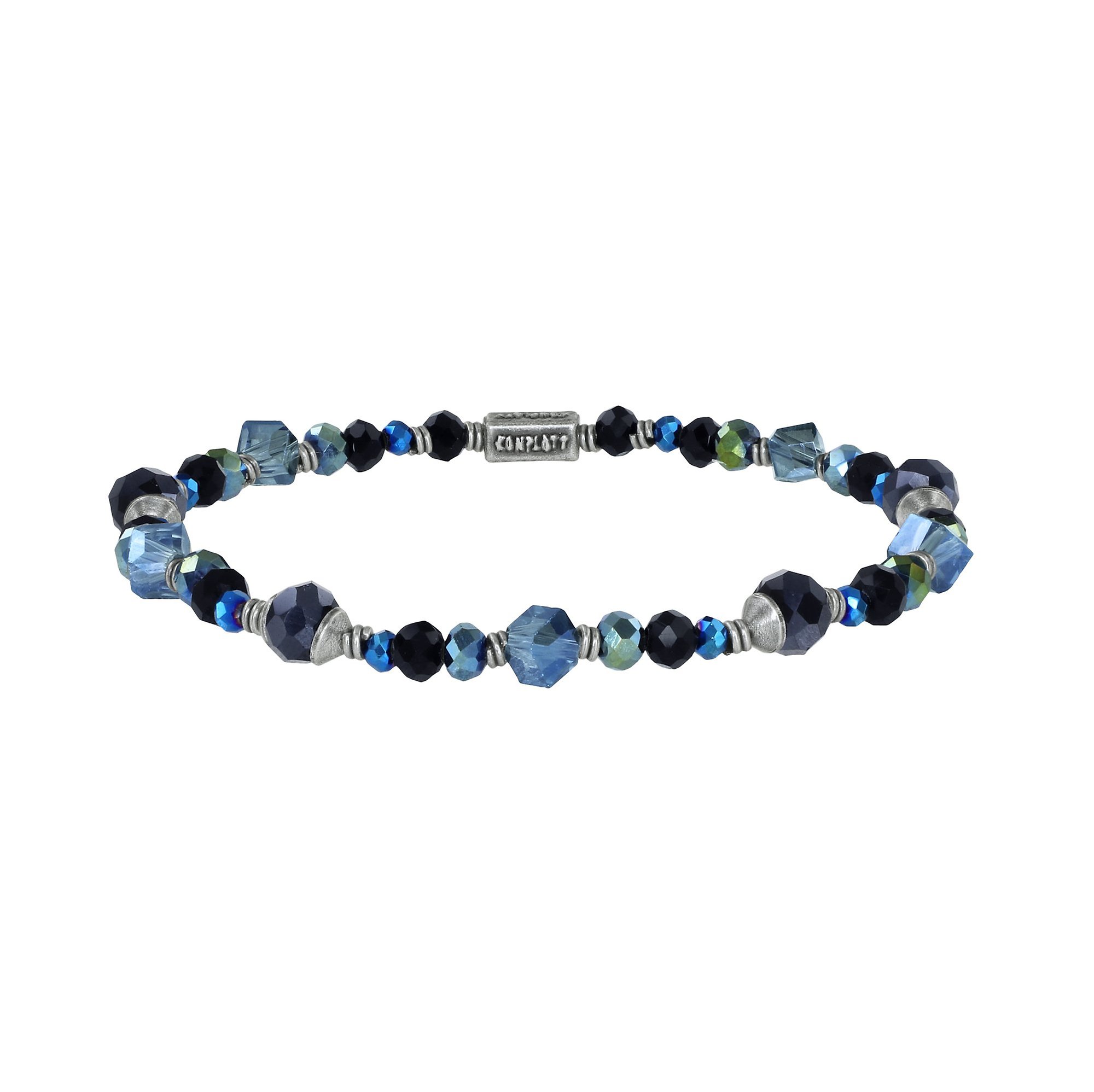 image pour Bracelet élastique Petit Glamour d´Afrique Noir  