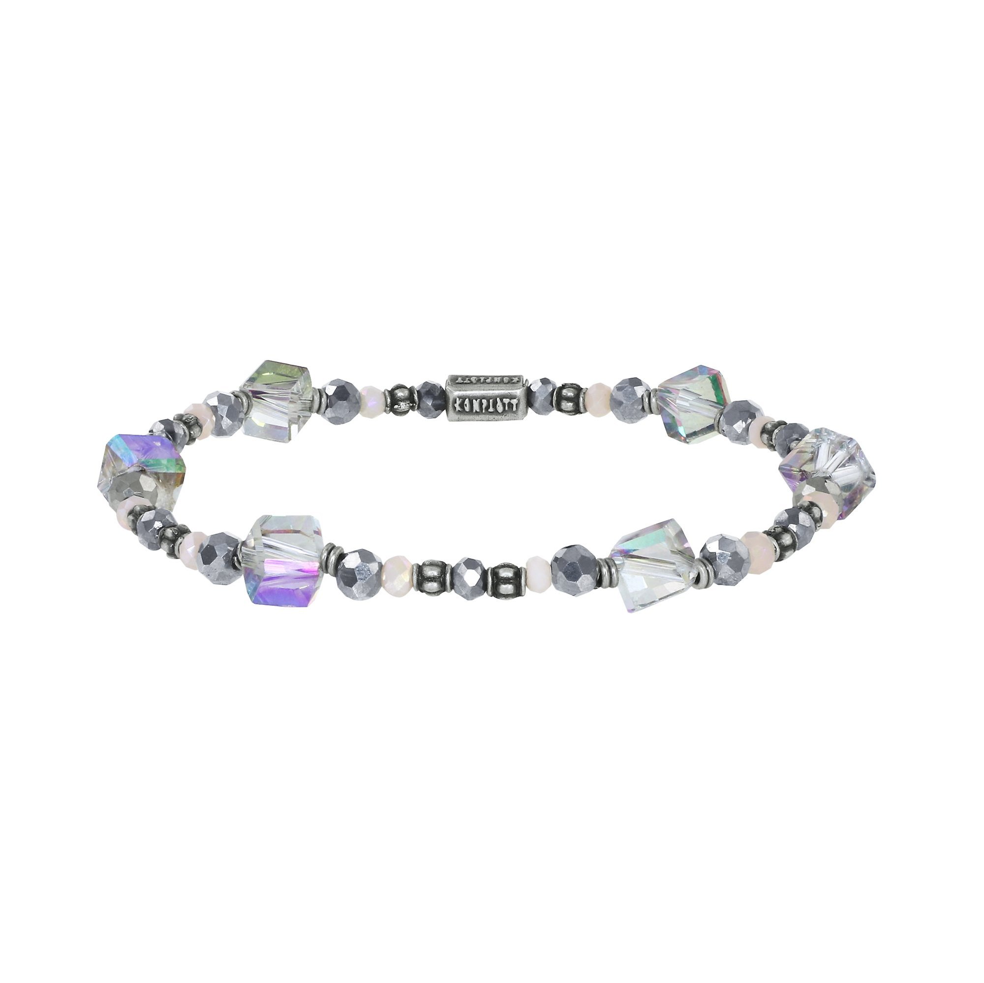 image pour Bracelet élastique Petit Glamour d´Afrique Blanc  