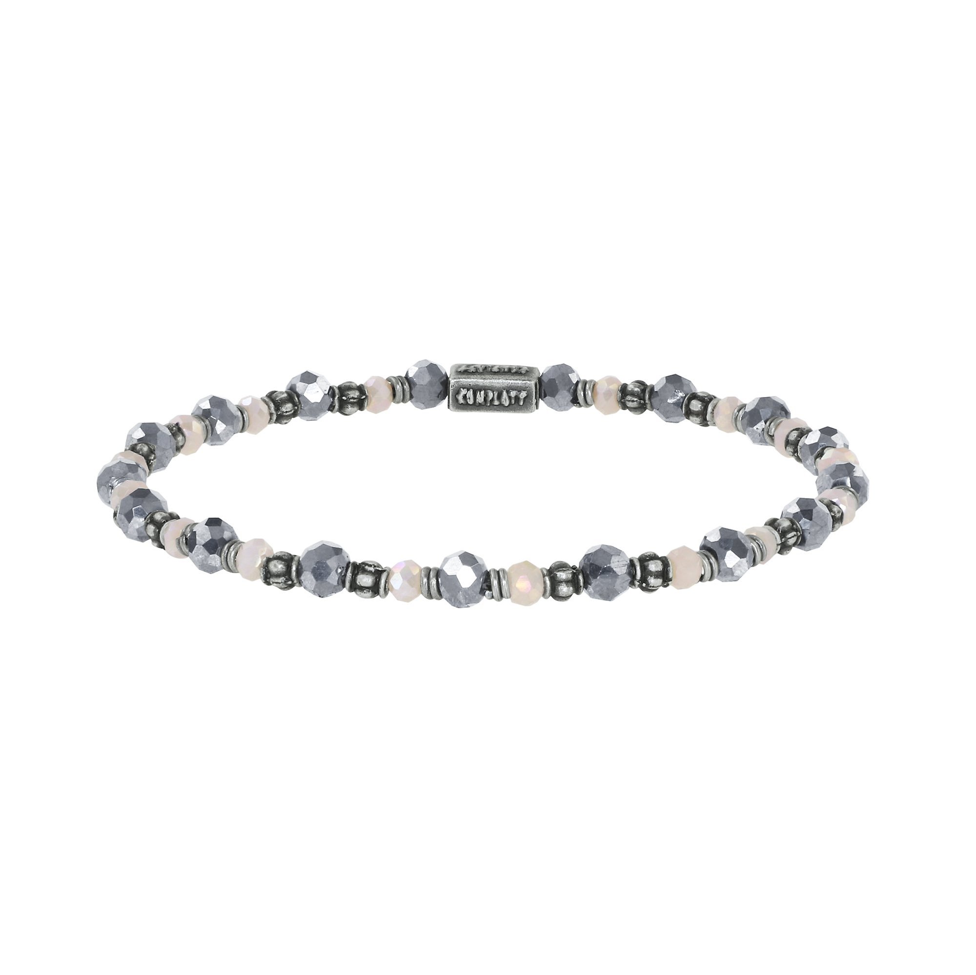 Bild für Armband elastisch Petit Glamour d´Afrique Weiß  