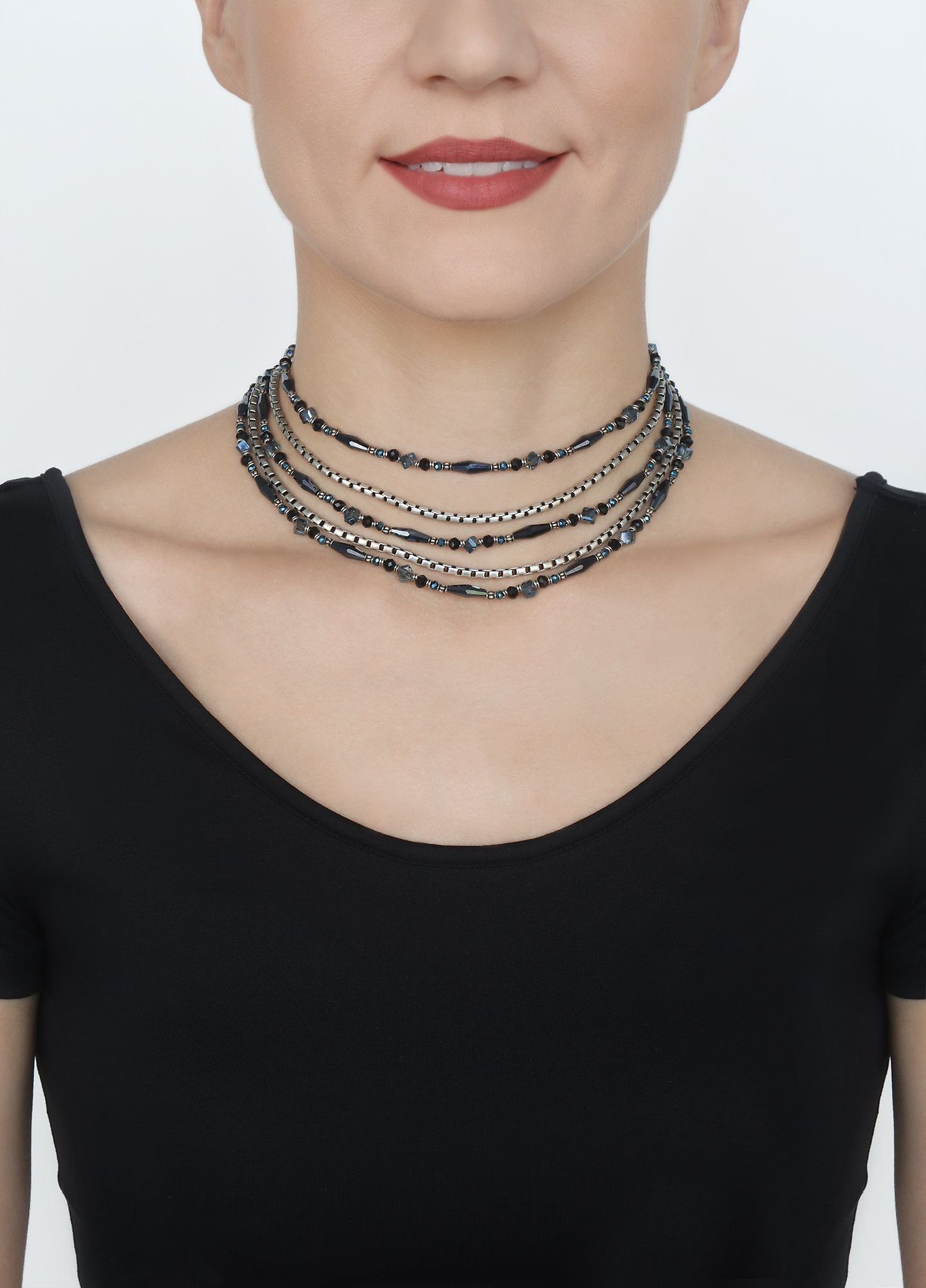 image pour Collier Indian Summer Noir  