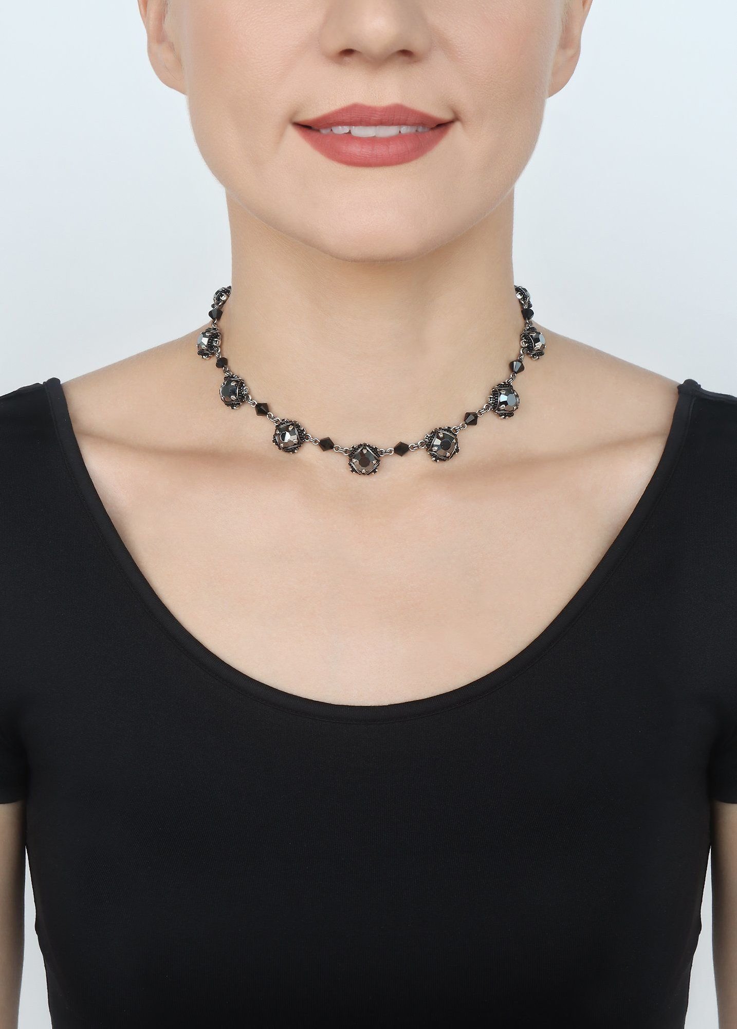 image for Necklace Byzantine Black  
