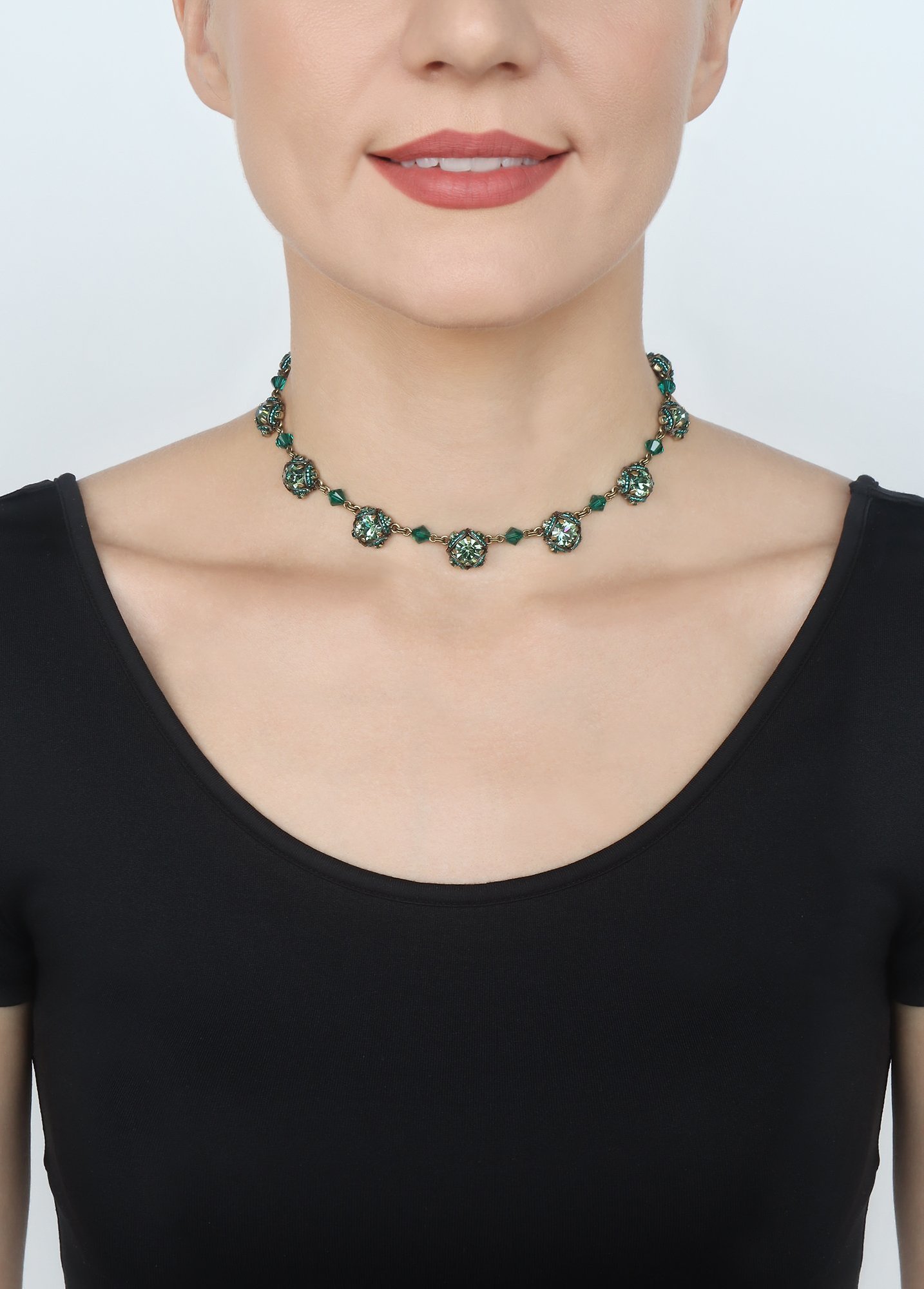 Kép Necklace Byzantine Green  