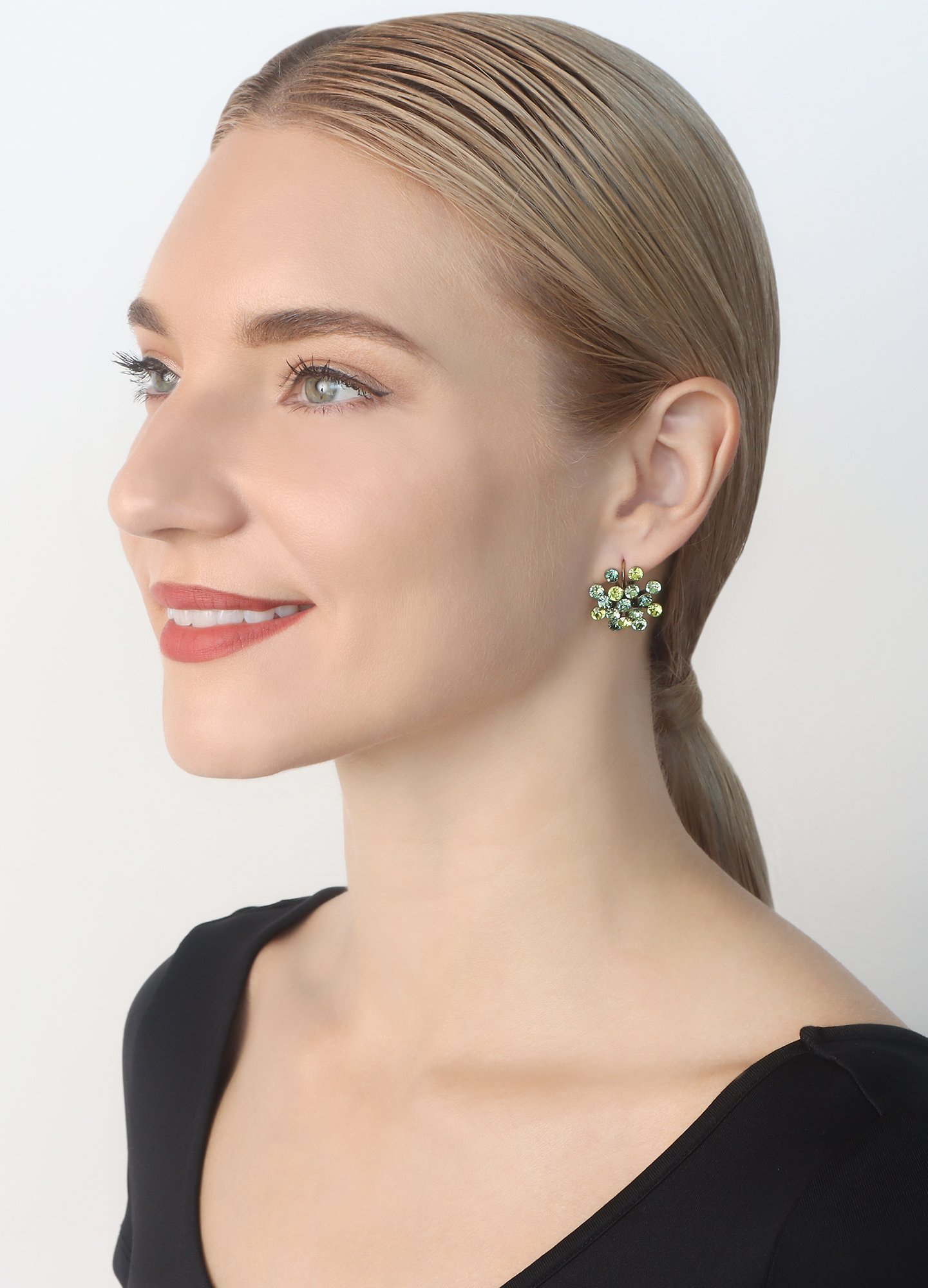 image for Earring eurowire Magic Fireball Green  Classic Size (21mm Ø)