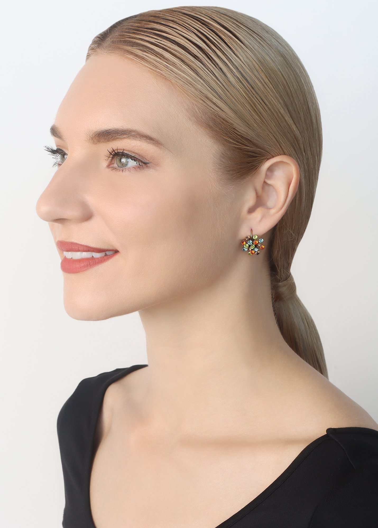 image for Earring eurowire Magic Fireball Multi  mini