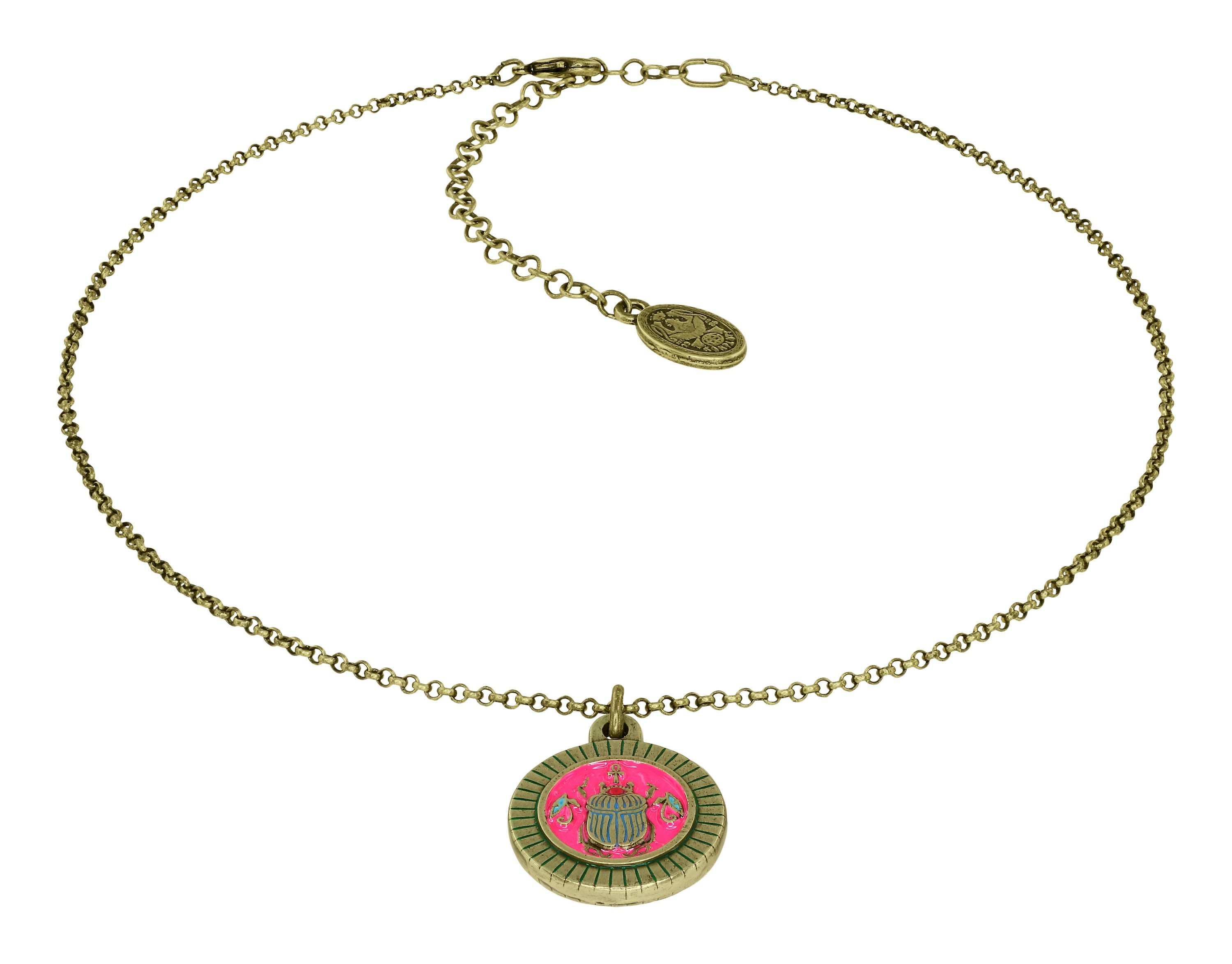 image for Necklace pendant Medallion Multi  size S