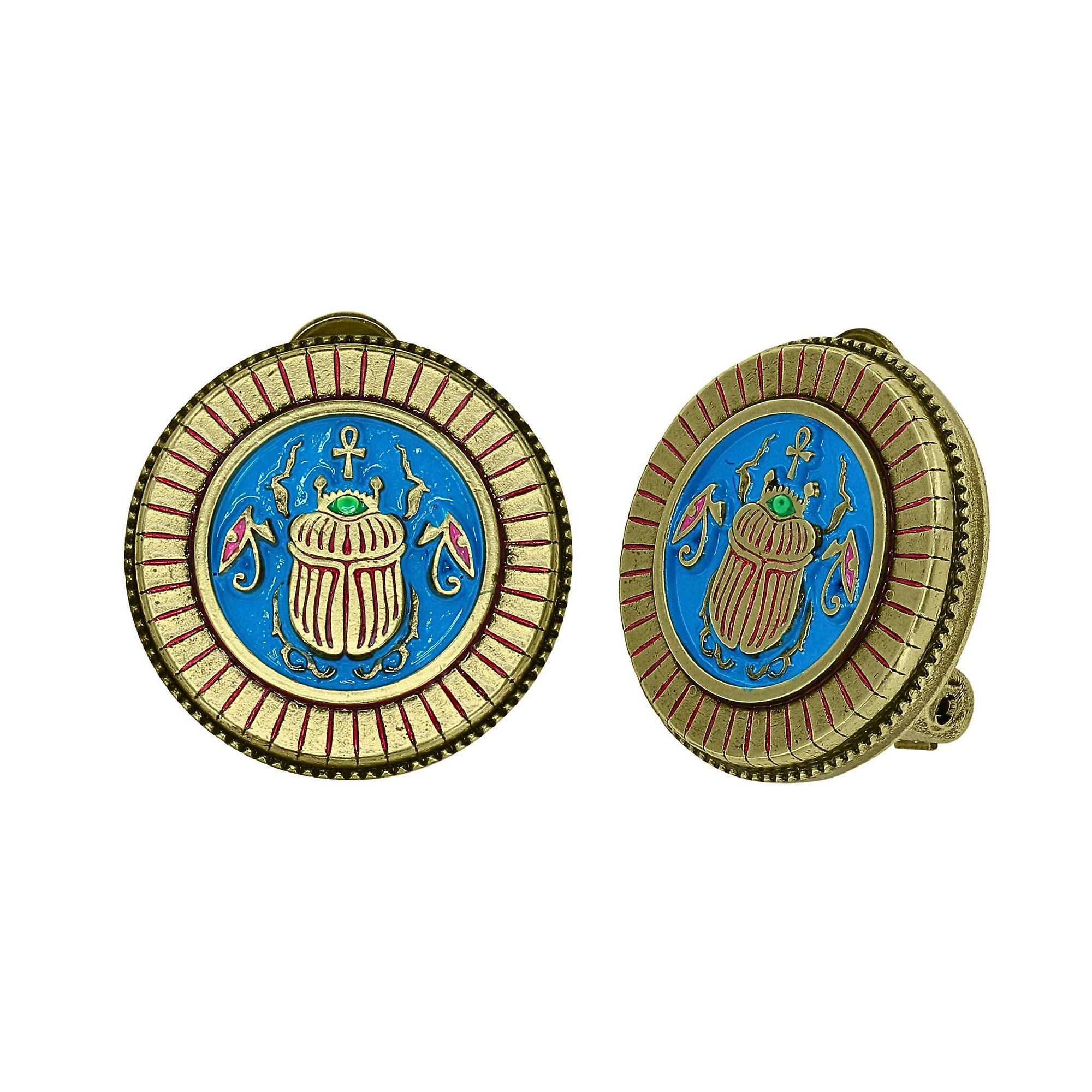 image pour Boucles d'oreilles Clip Medallion Multi  size S