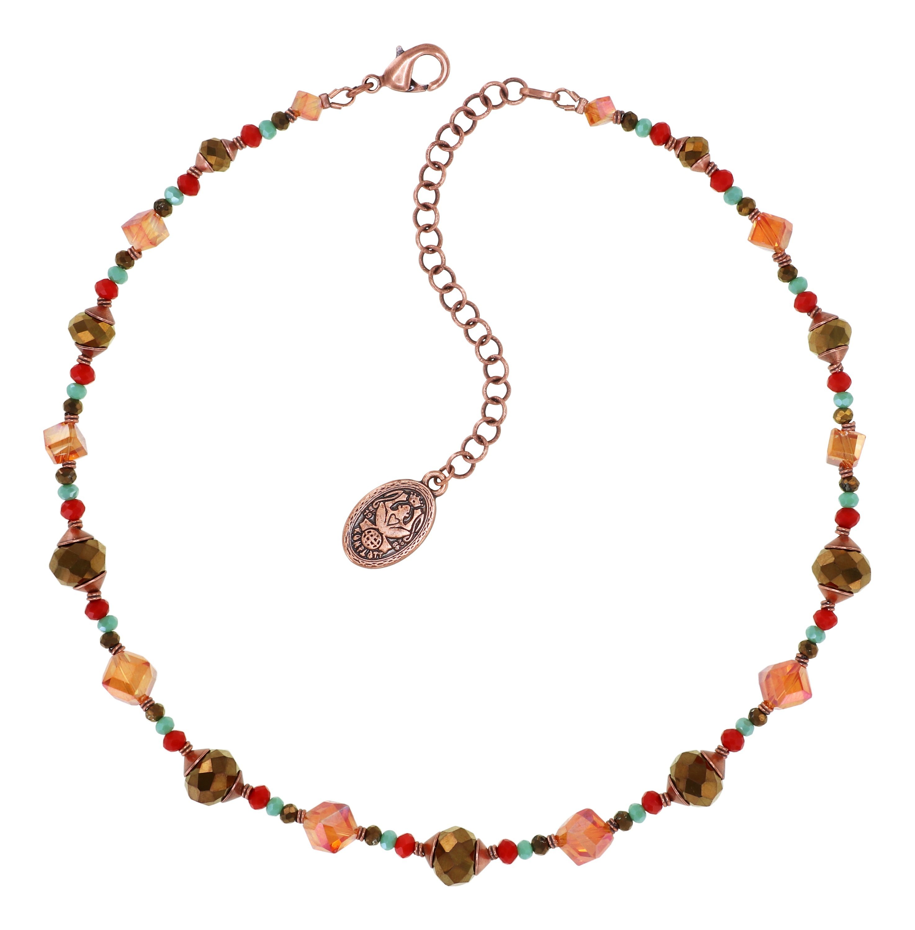 image for Necklace Indian Summer Orange  