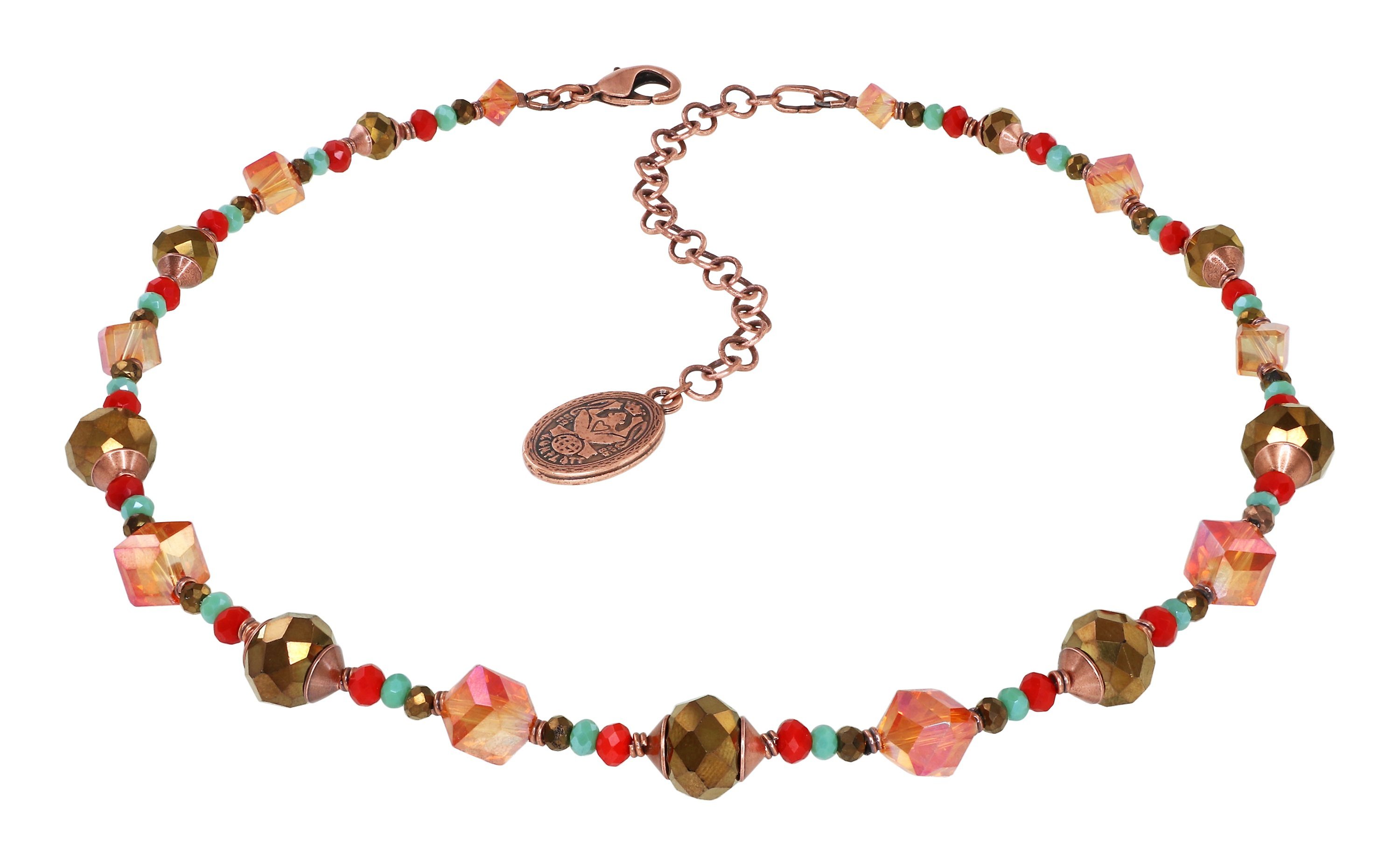 image pour Collier Indian Summer Orange  