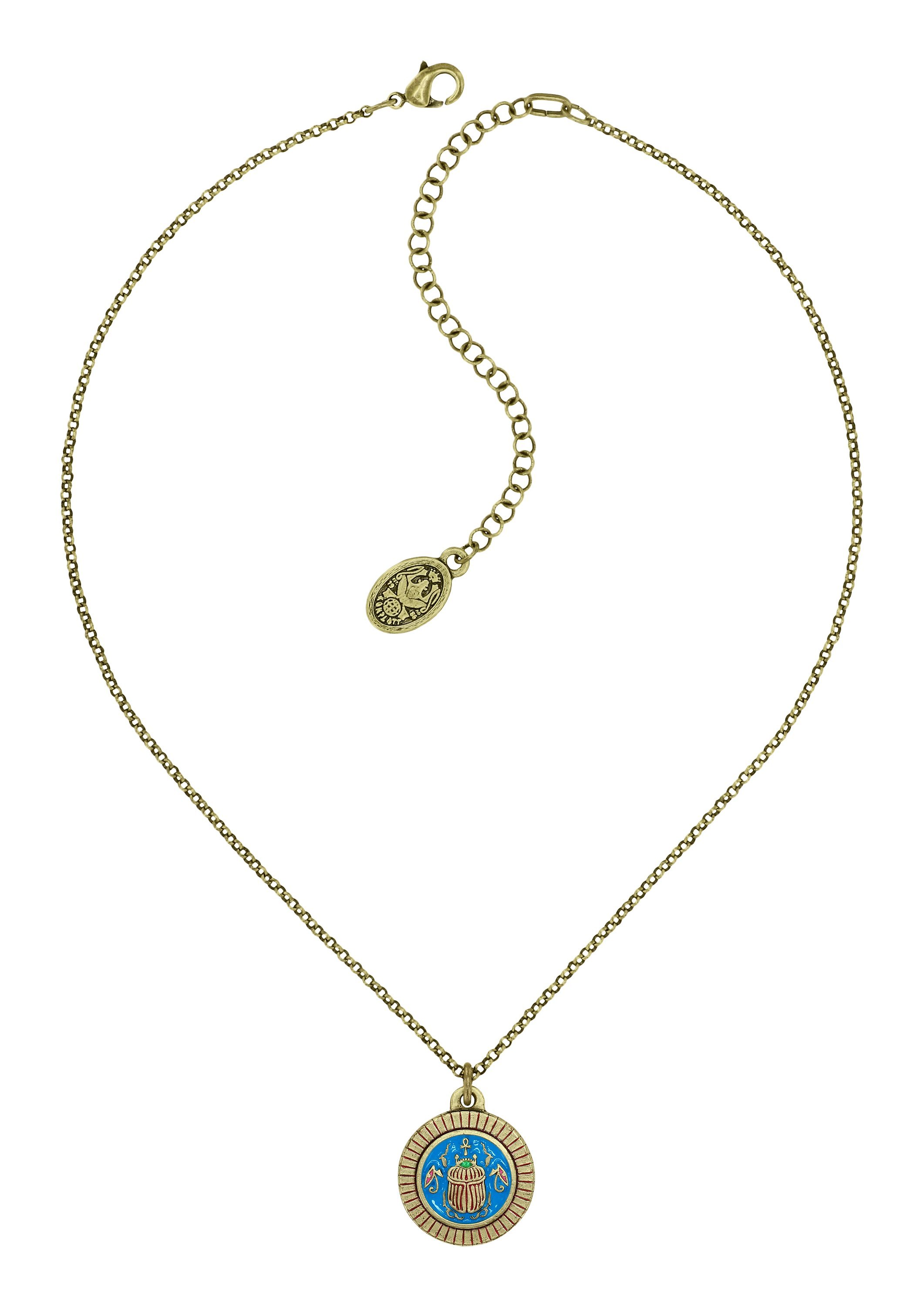 image for Necklace pendant Medallion Multi  size S