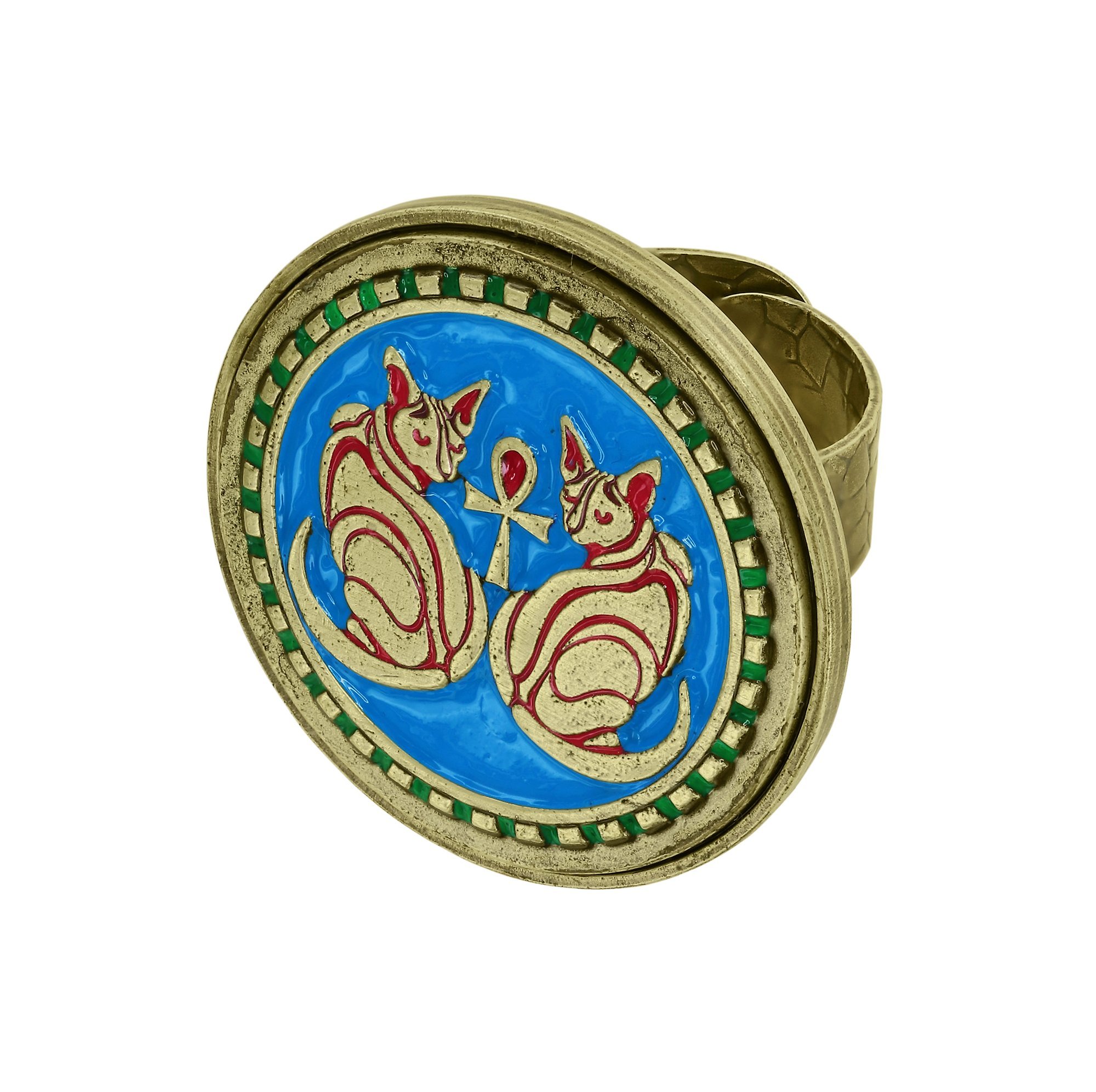 Bild für Ring Medallion Multi  Größe M