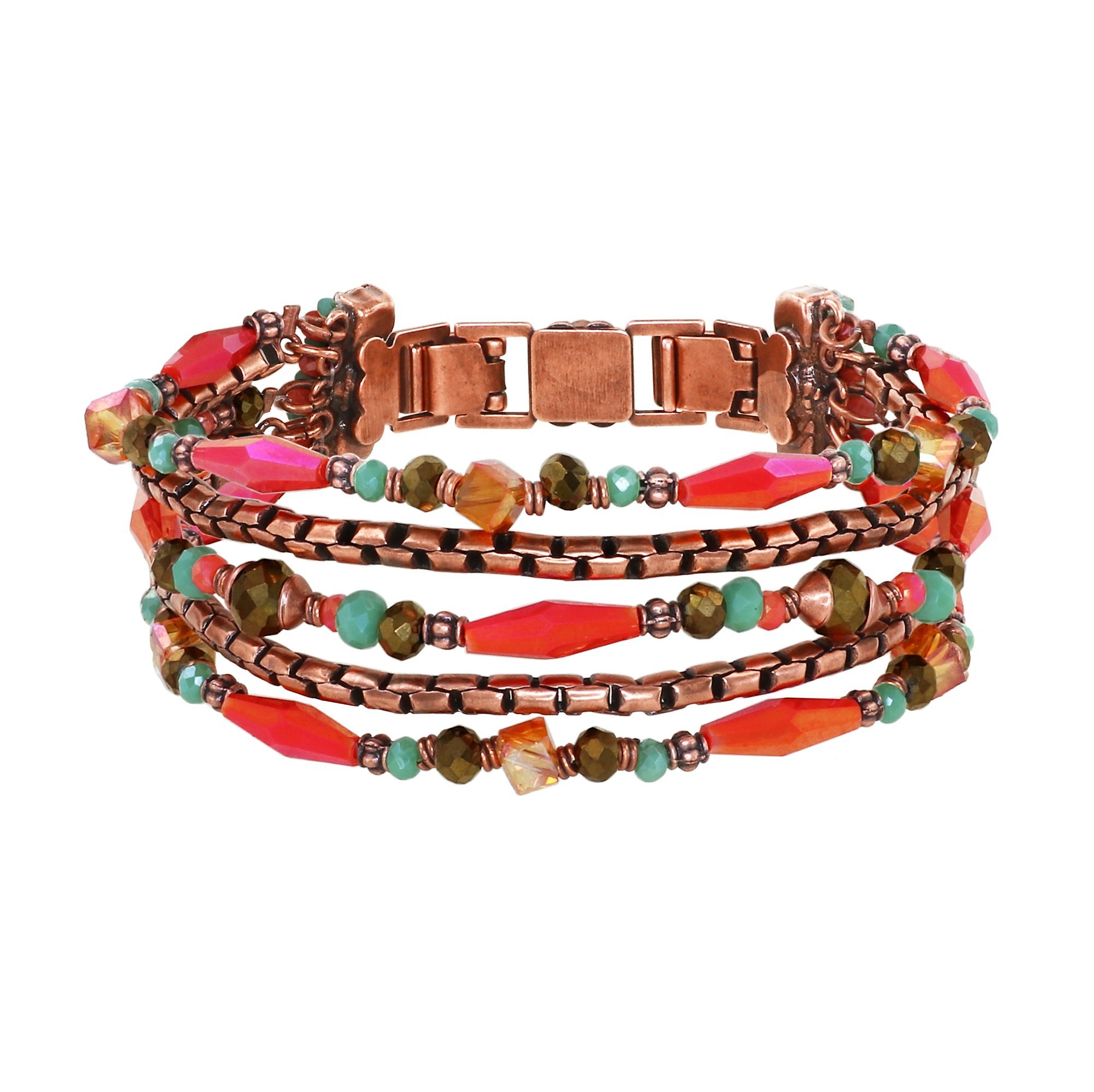 image pour Bracelet Indian Summer Orange  