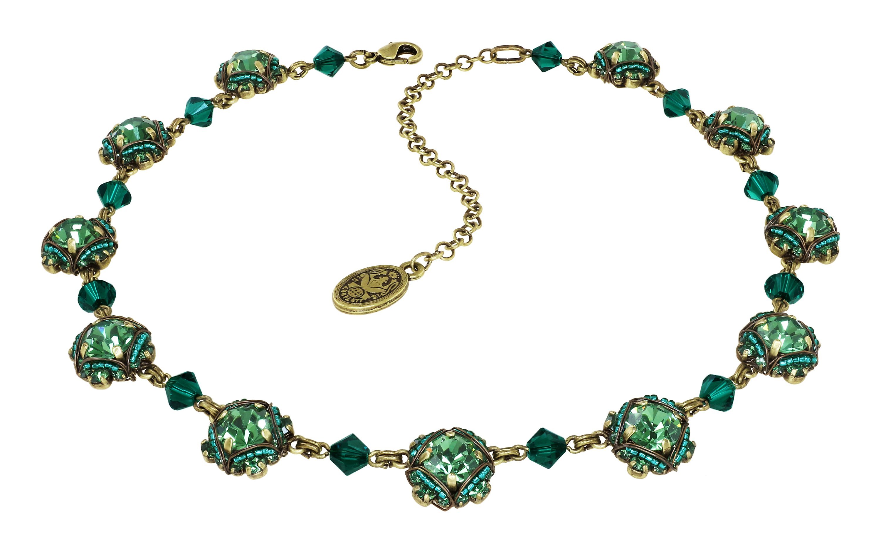 Kép Necklace Byzantine Green  