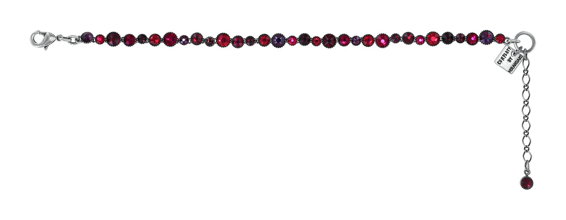 image pour Bracelet Water Cascade Rouge  