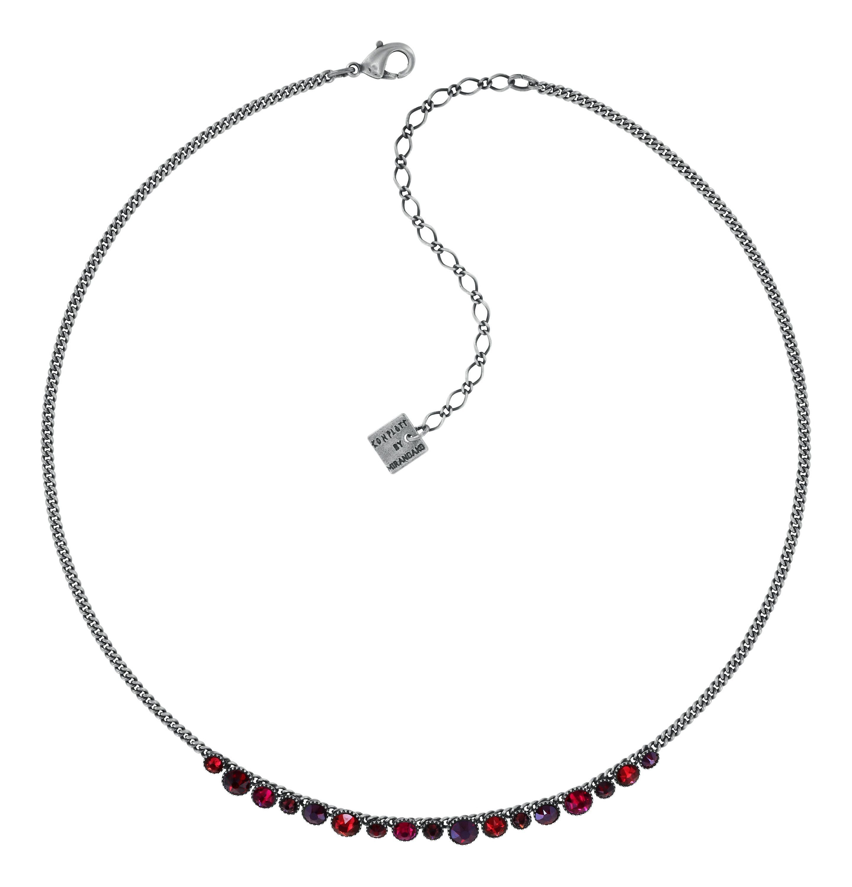 image pour Collier Water Cascade Rouge  
