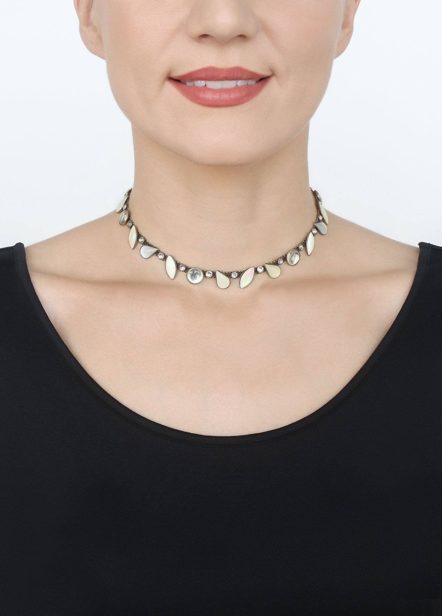 image for Necklace Alien Anemone White  