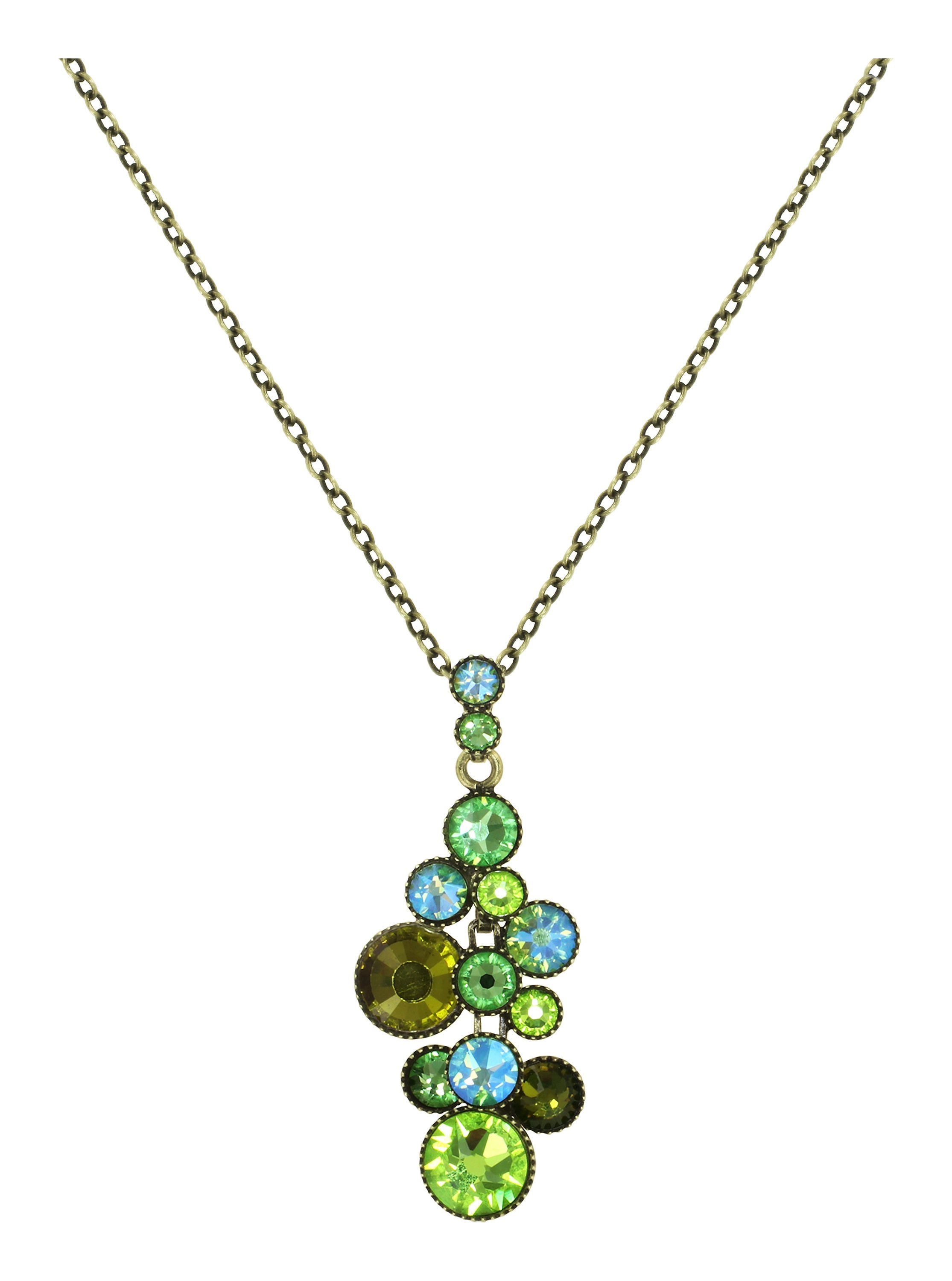 image pour Collier pendant Water Cascade Vert  