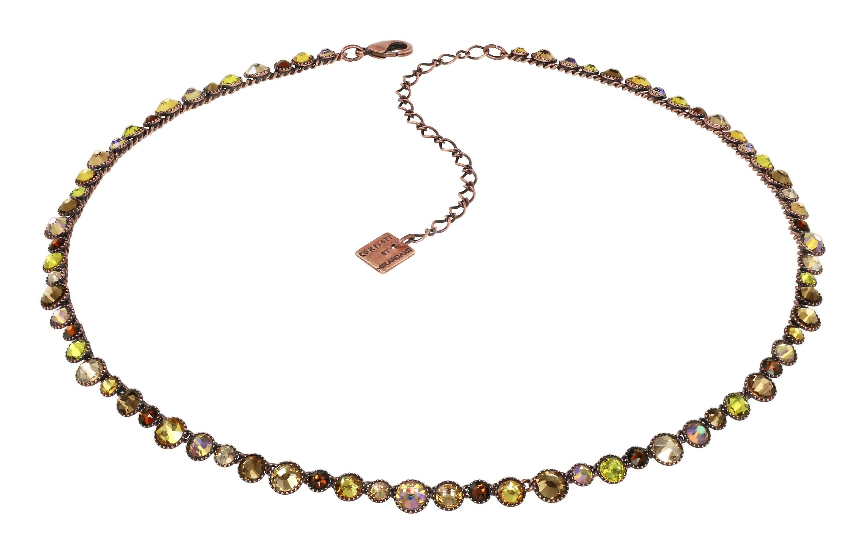 image pour Collier Water Cascade Marron / Jaune  