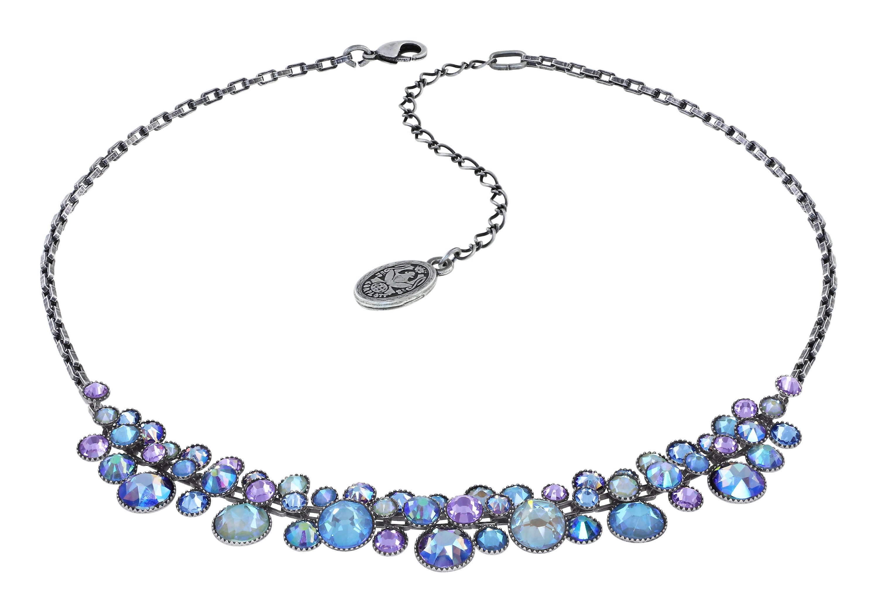 image pour Collier Water Cascade Bleu / Lila  