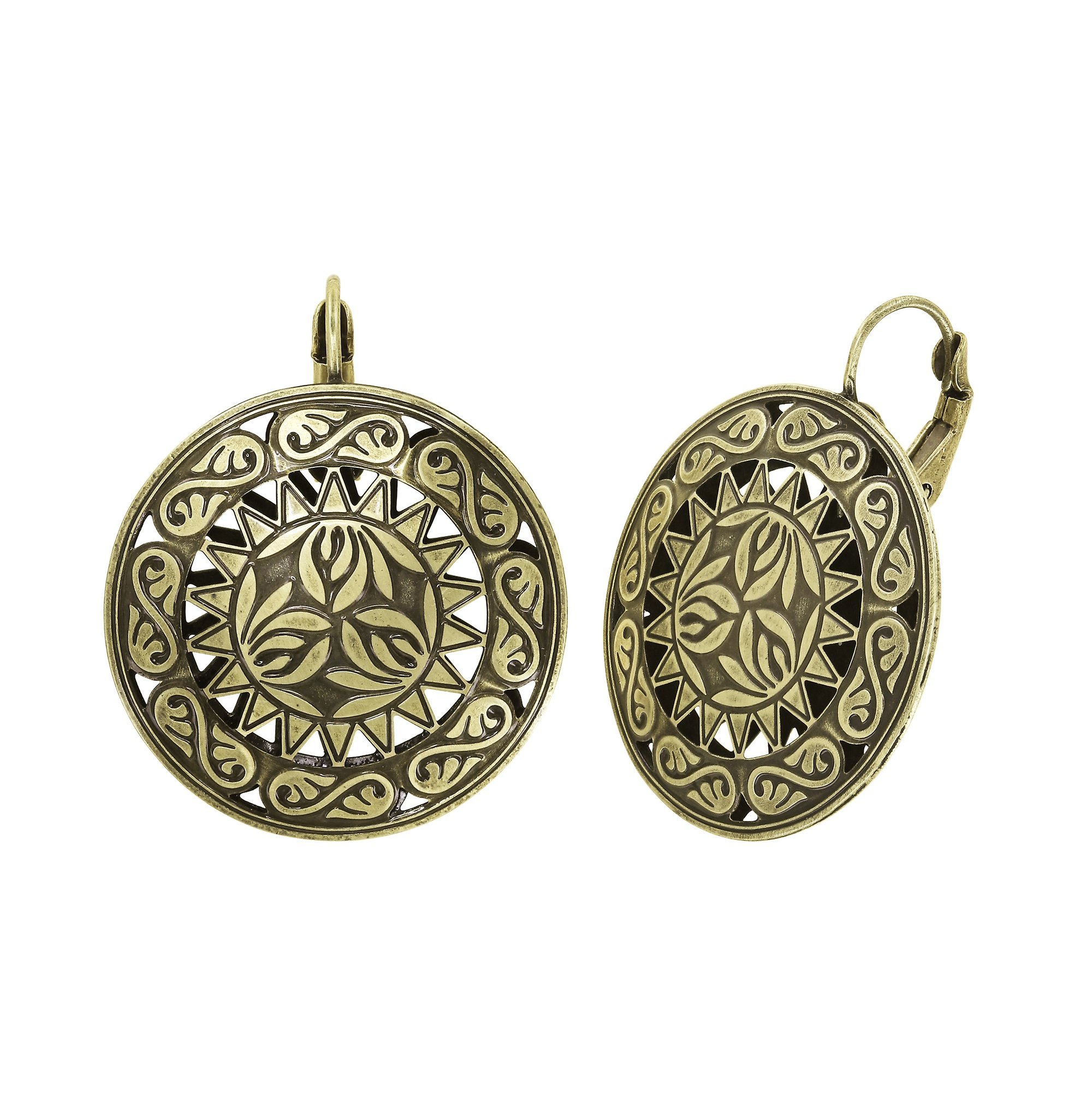 image pour Boucles d'oreilles Eurowire Shades of Light Laiton  size L