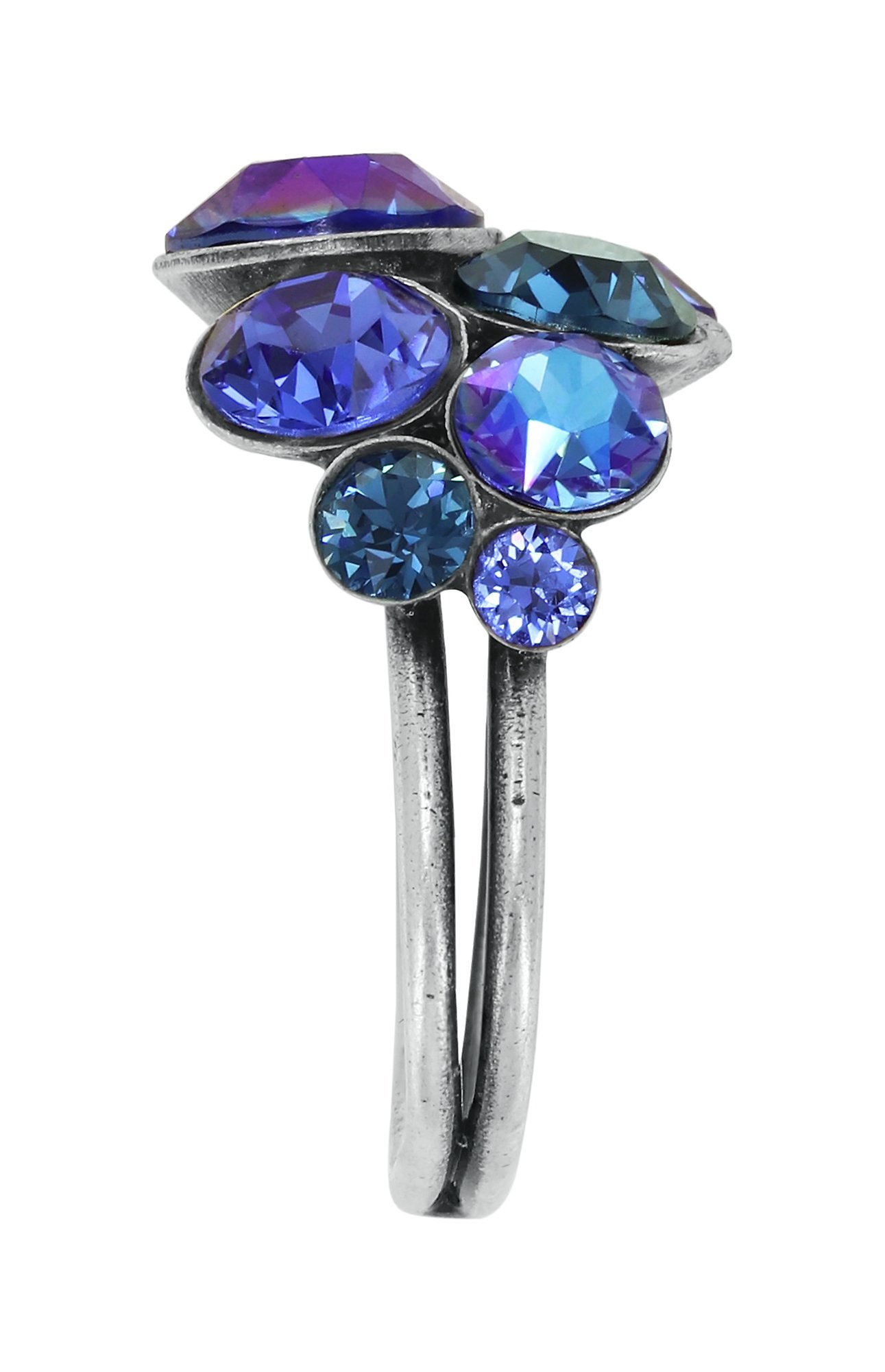 image pour Anneau Petit Glamour Bleu  