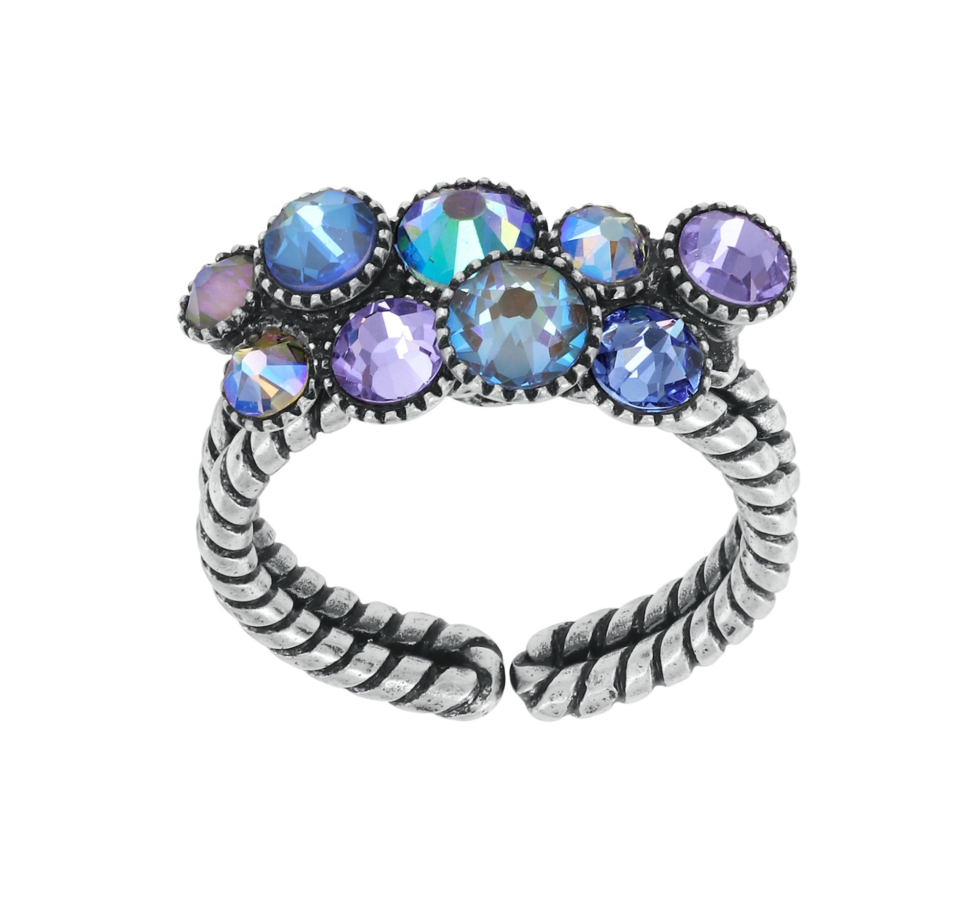 Bild für Ring Water Cascade Blau / Lila  