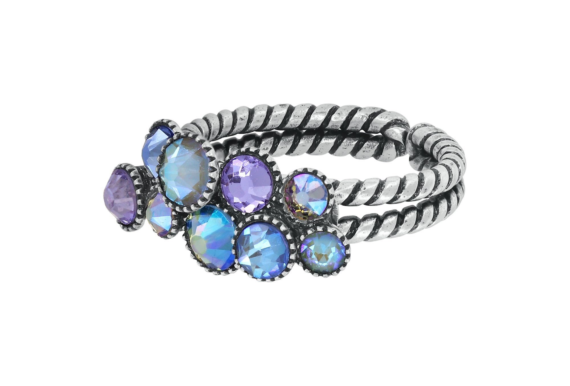 Bild für Ring Water Cascade Blau / Lila  