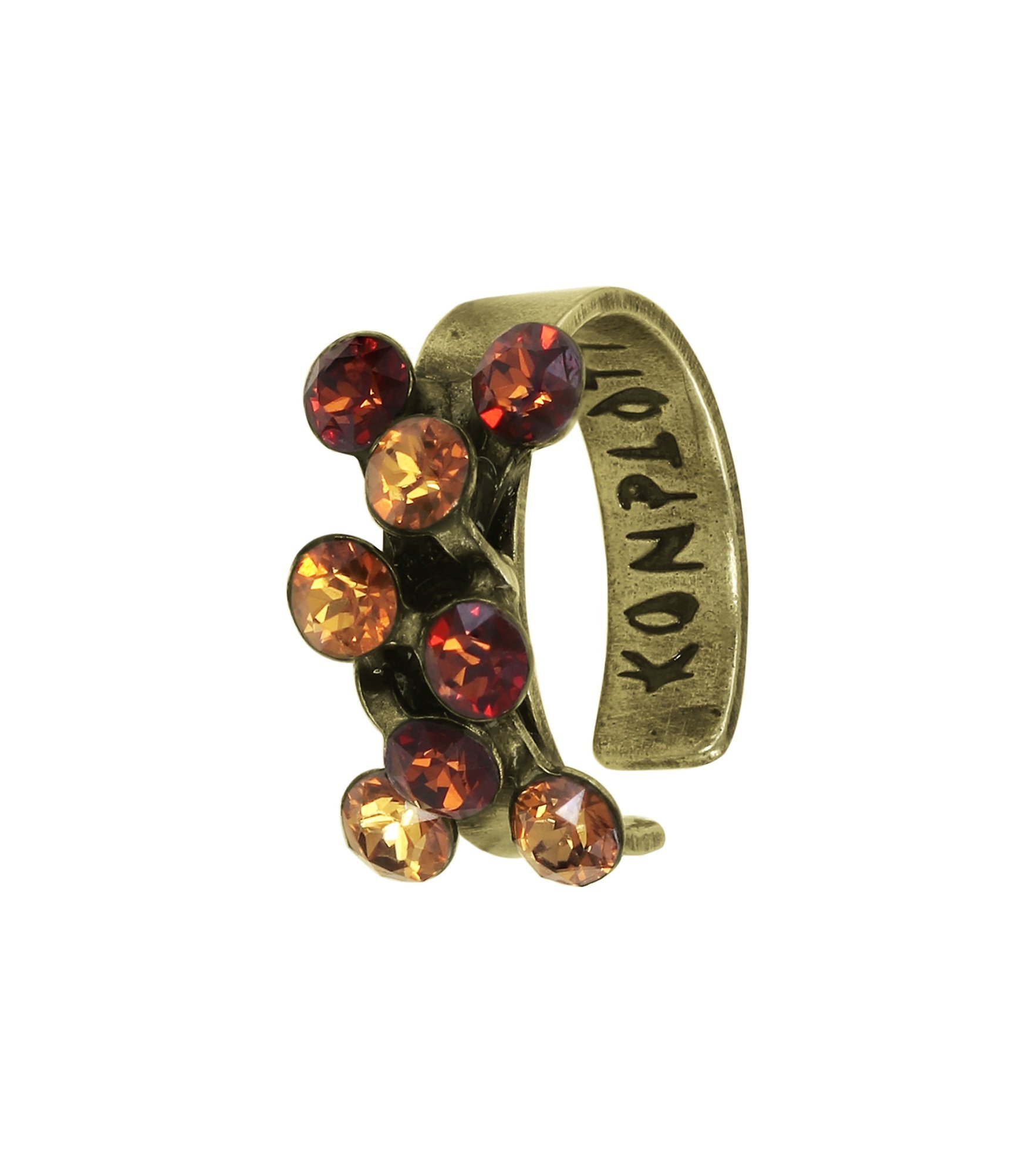 Bild für Ear cuff Magic Fireball Braun  mini