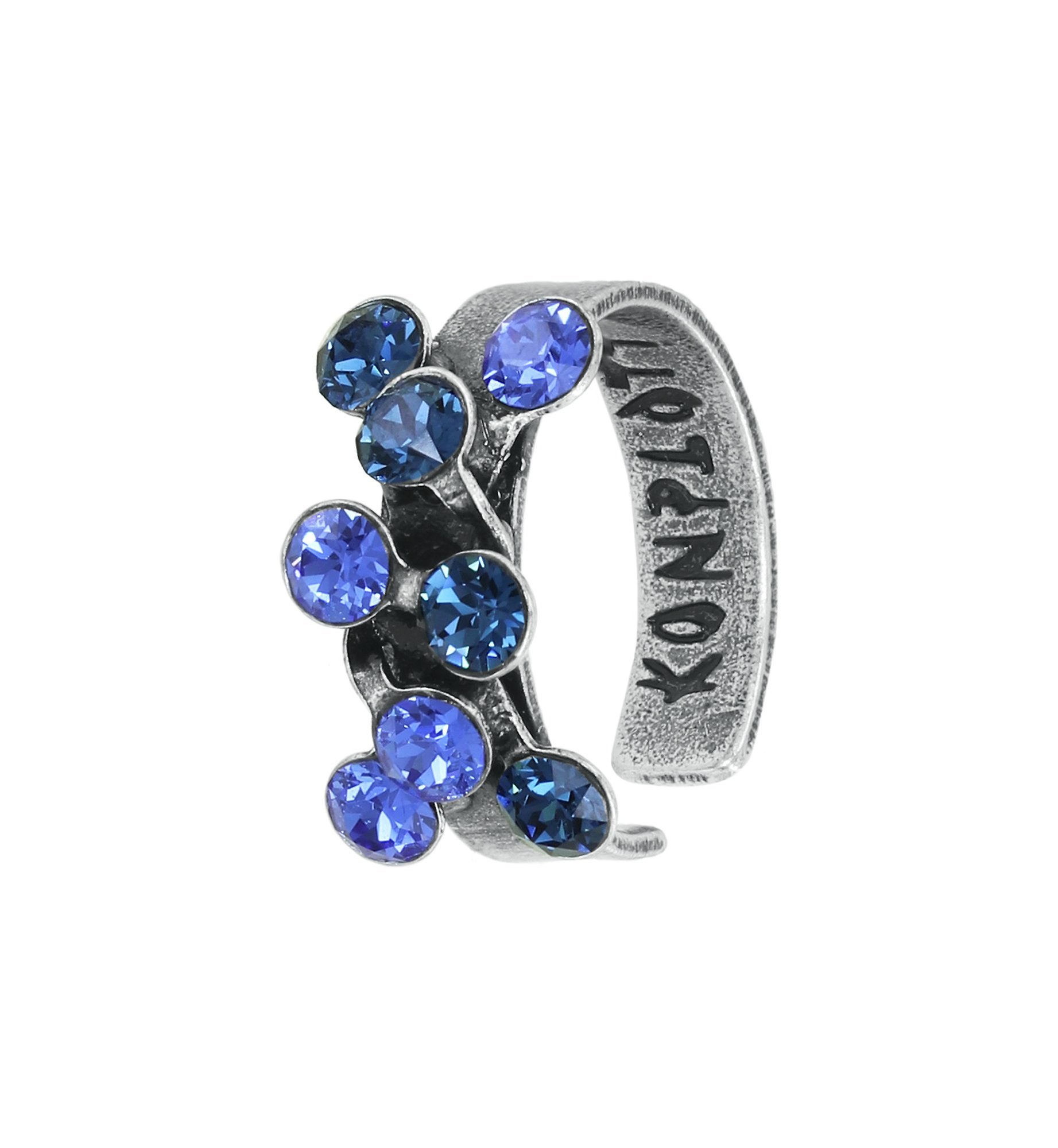 image for Ear Cuff Magic Fireball Dark Blue  mini