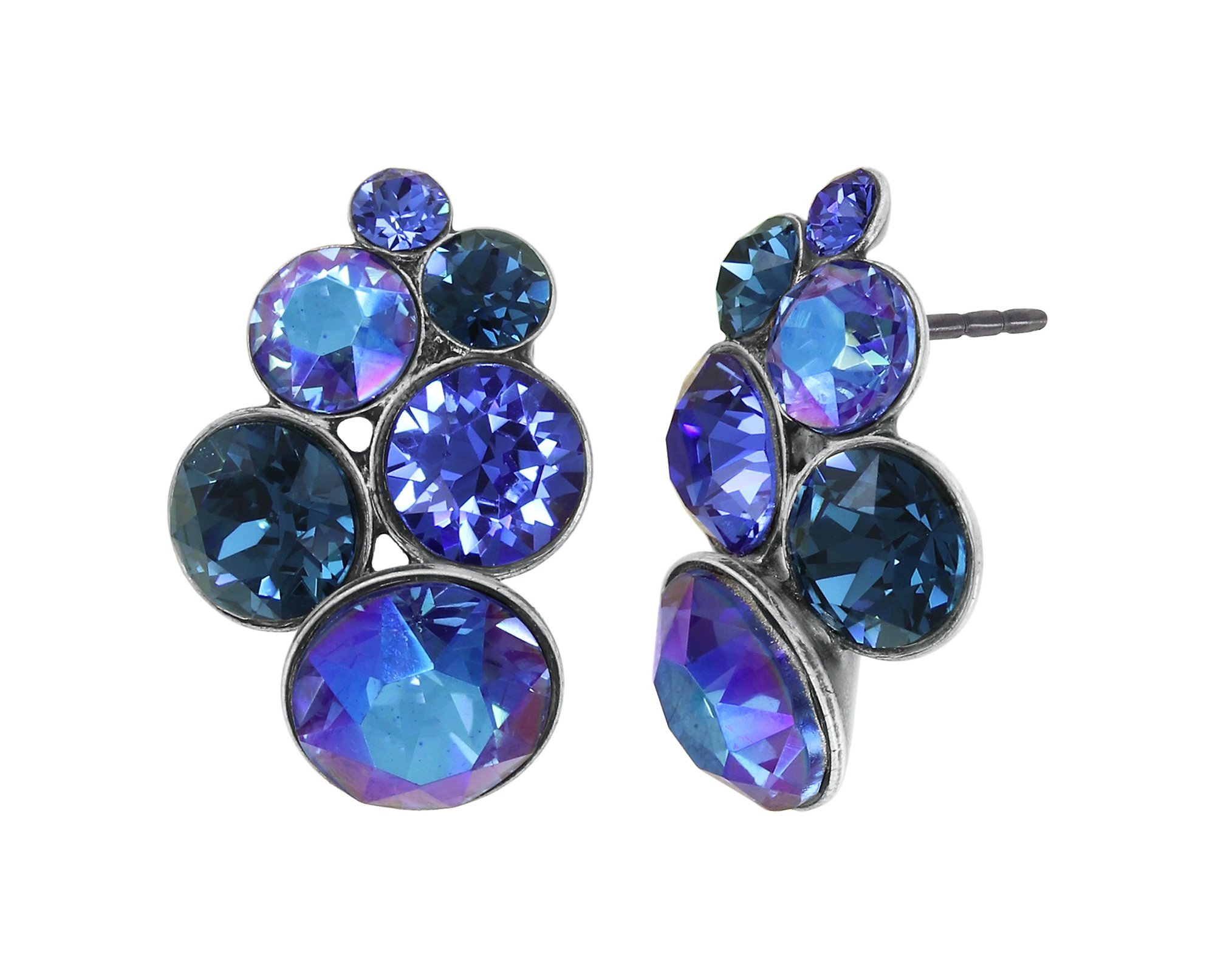 Bild für Ohrstecker Petit Glamour Blau  