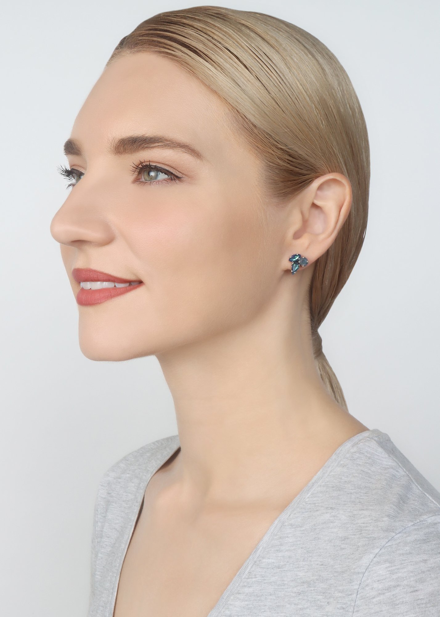 Bild für Ohrstecker Afternoon Tea de Luxe Blau  