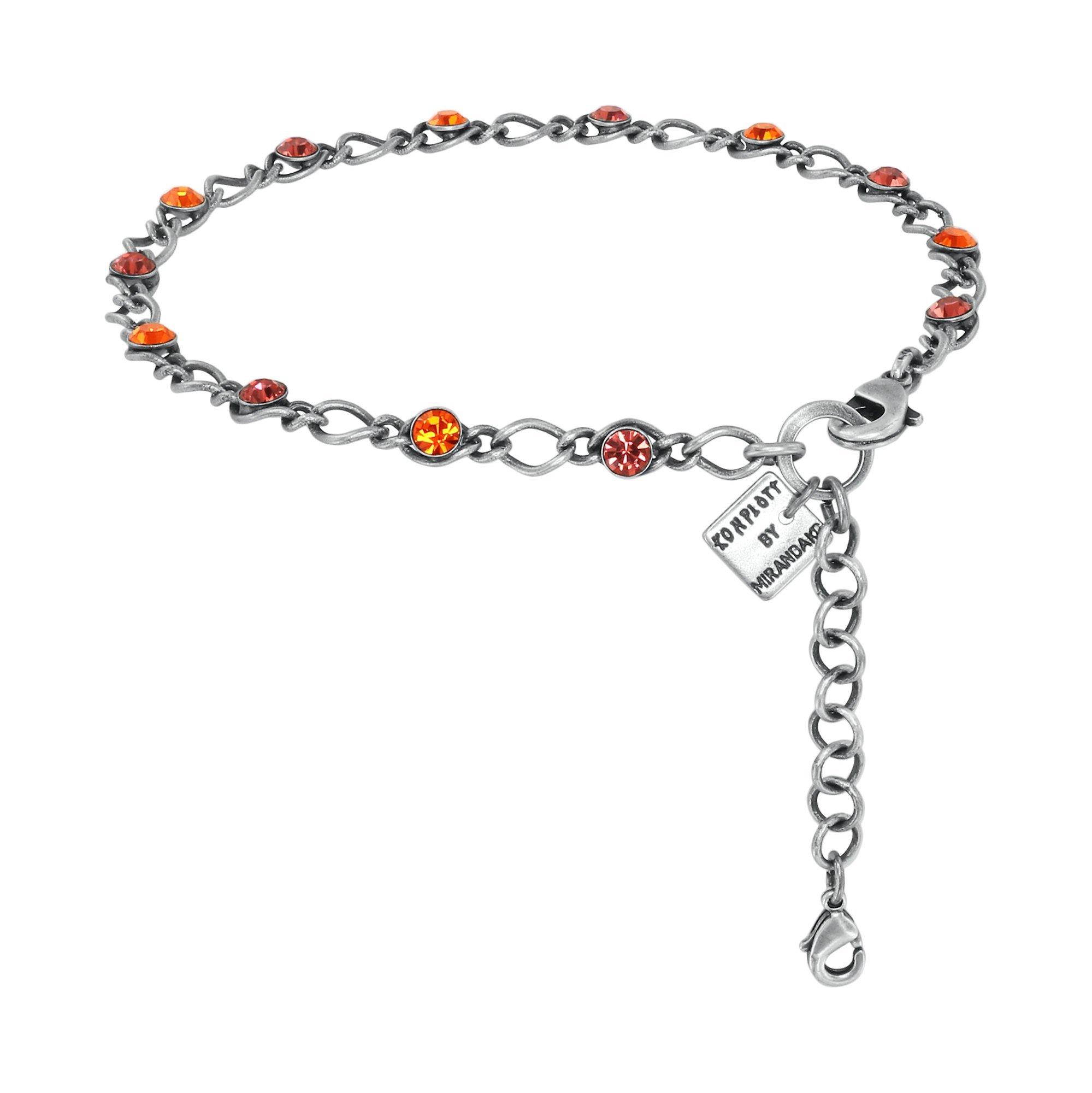 Bild für Fu&szlig;kettchen Magic Fireball Korallenfarbig / Orange  Classic Size (21mm Ø)