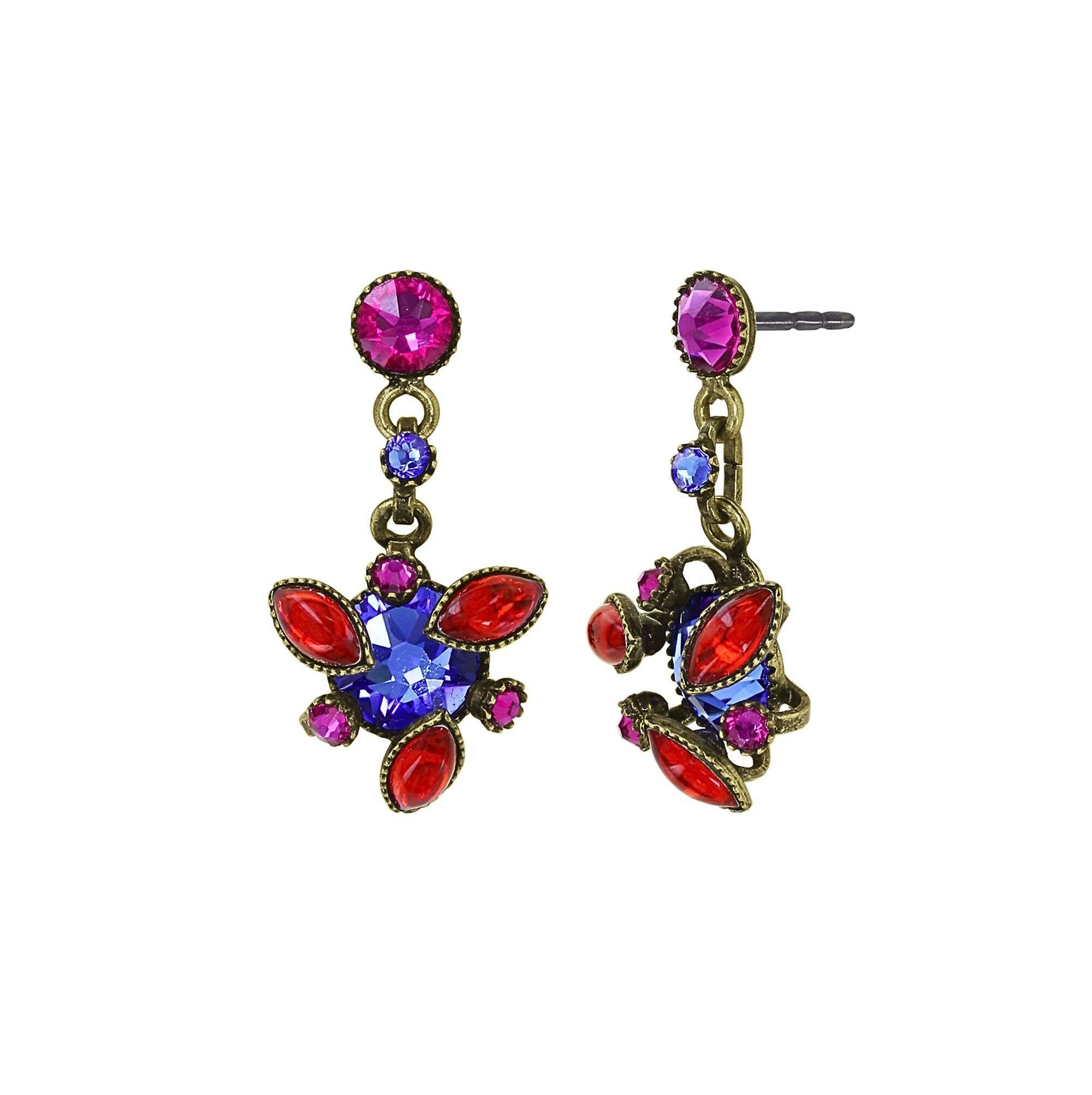 Bild für Ohrstecker baumelnd Alien Anemone Multi  size XS