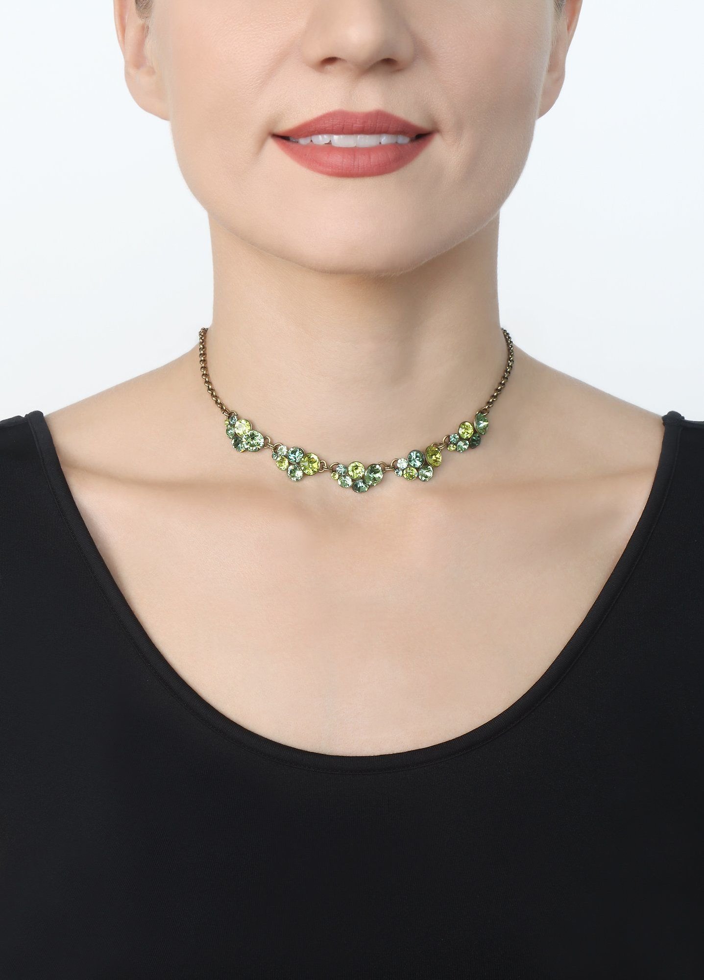 image pour Collier Petit Glamour Vert  