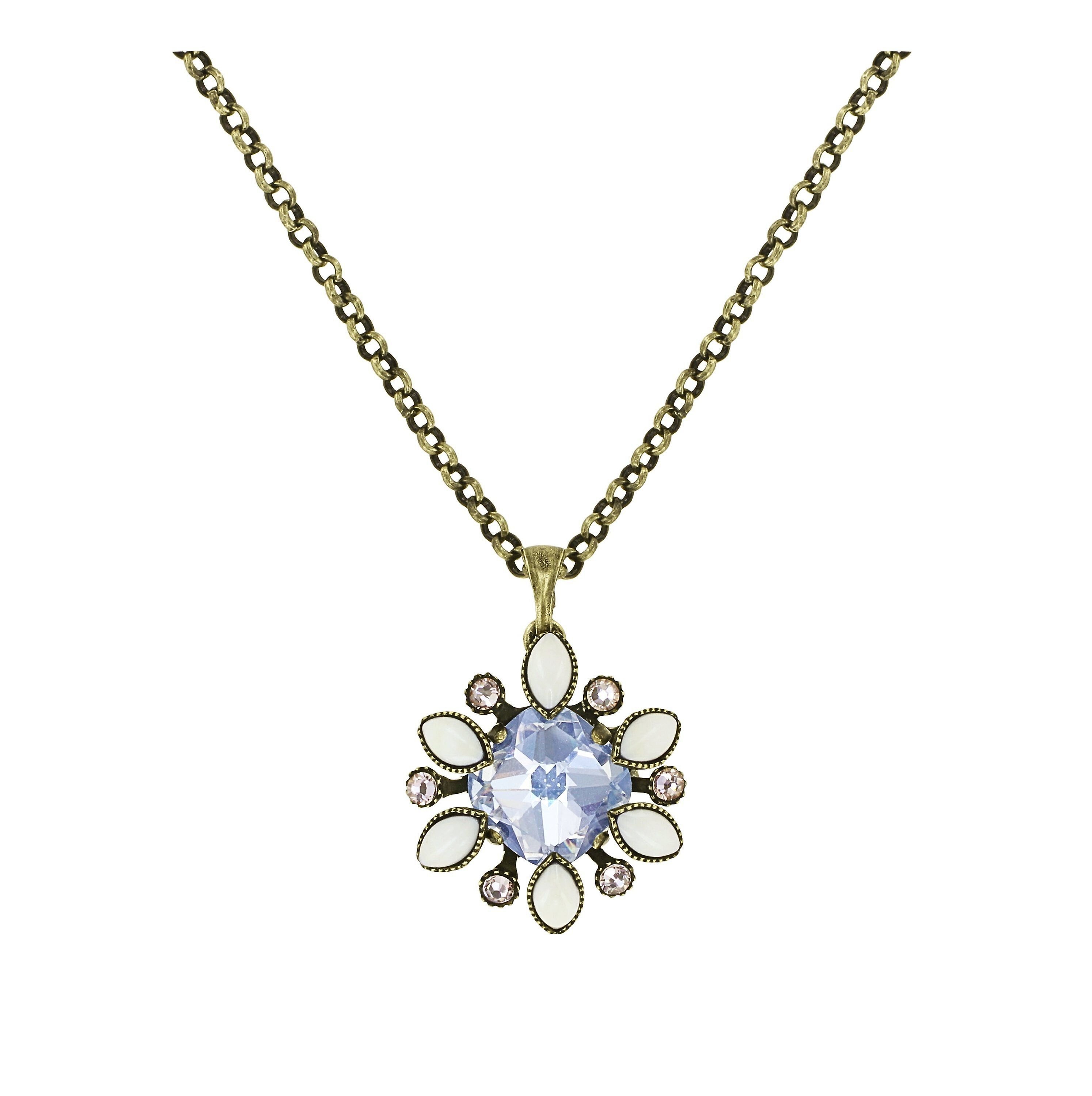image for Necklace Pendant Alien Anemone White  size S