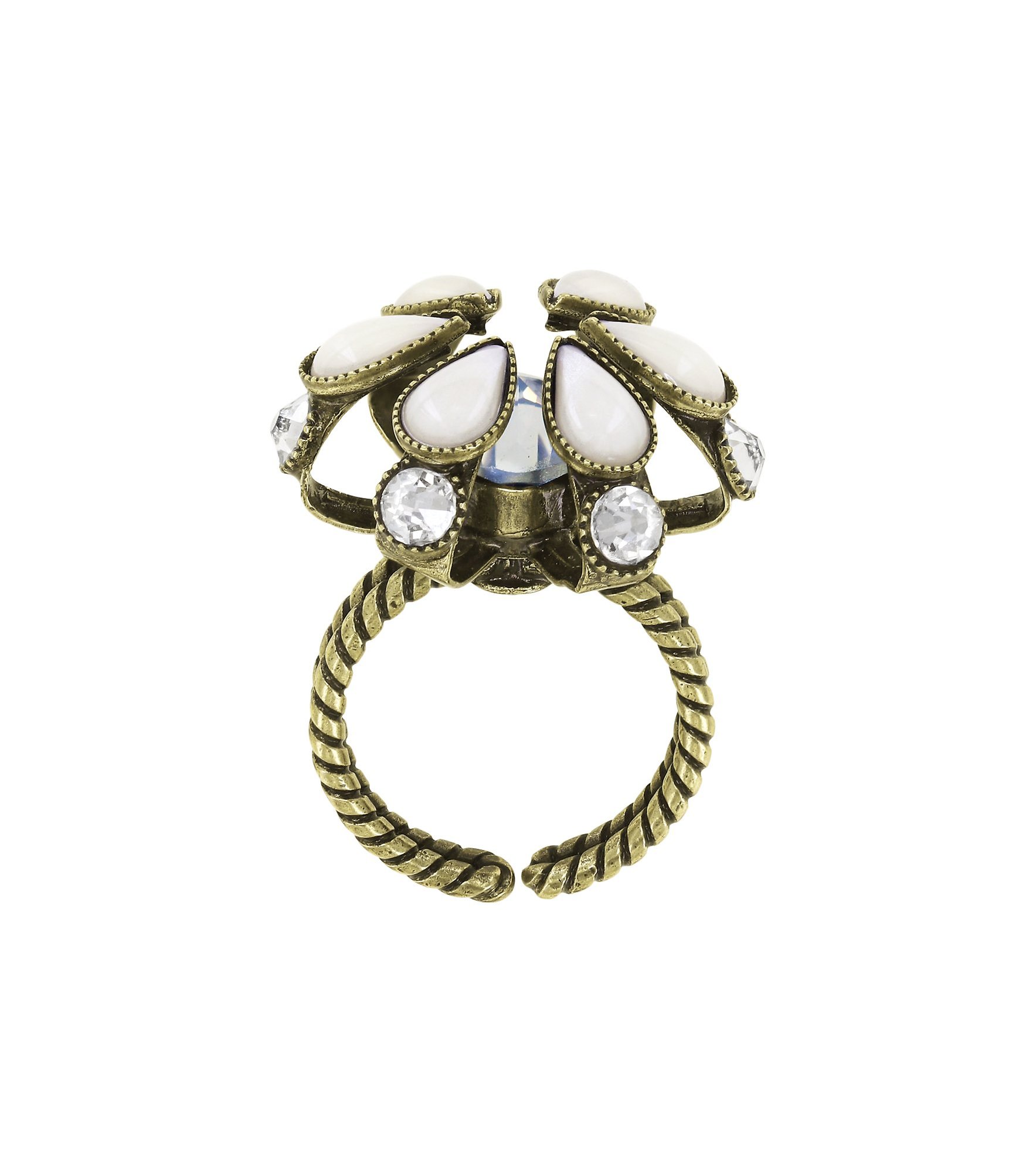 Bild für Ring Alien Anemone Weiß  Größe M