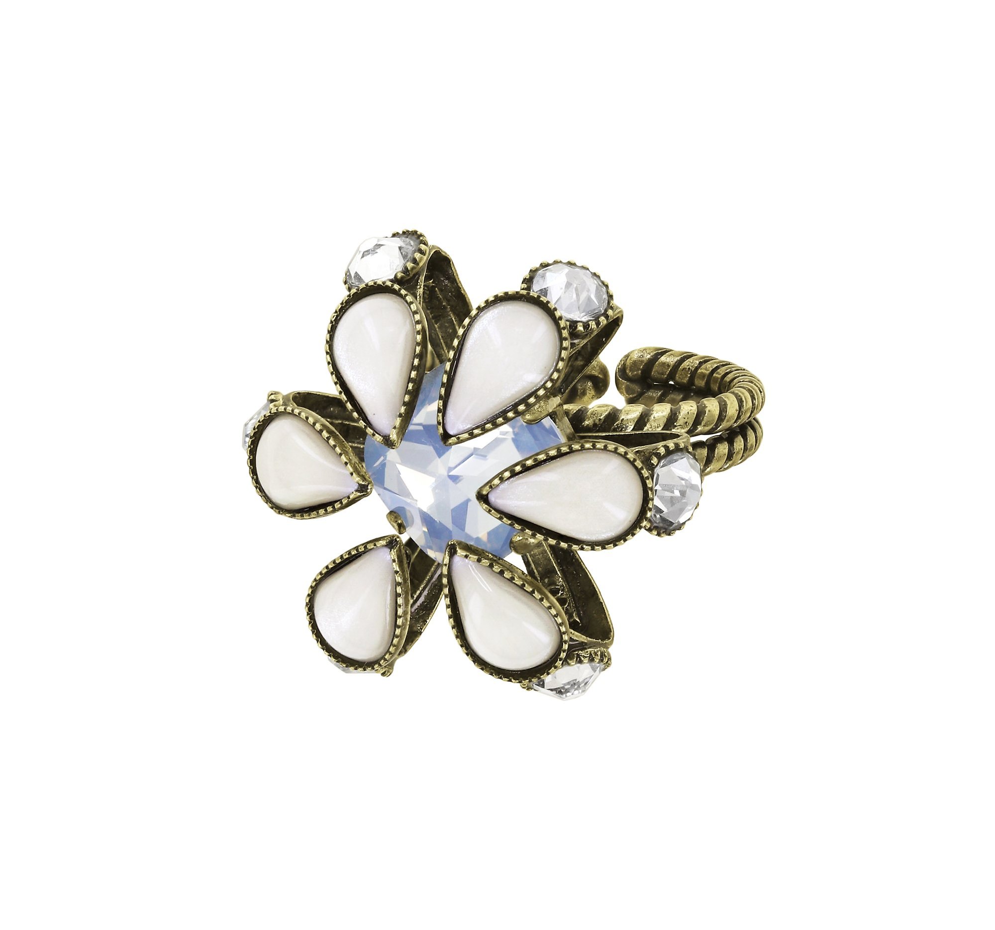 image for Ring Alien Anemone White  size M