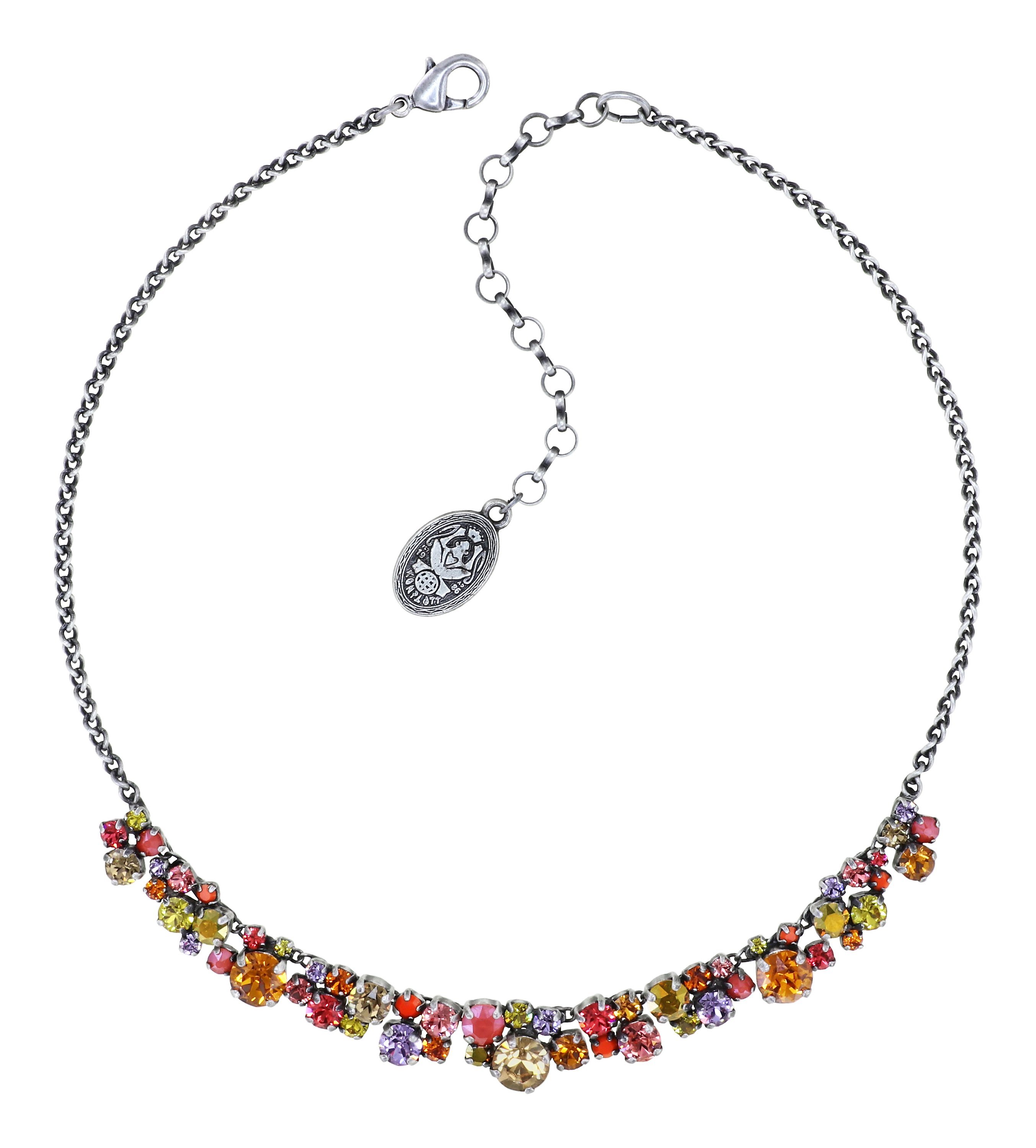 image pour Collier Ballroom Classic Glam Marron / Orange  