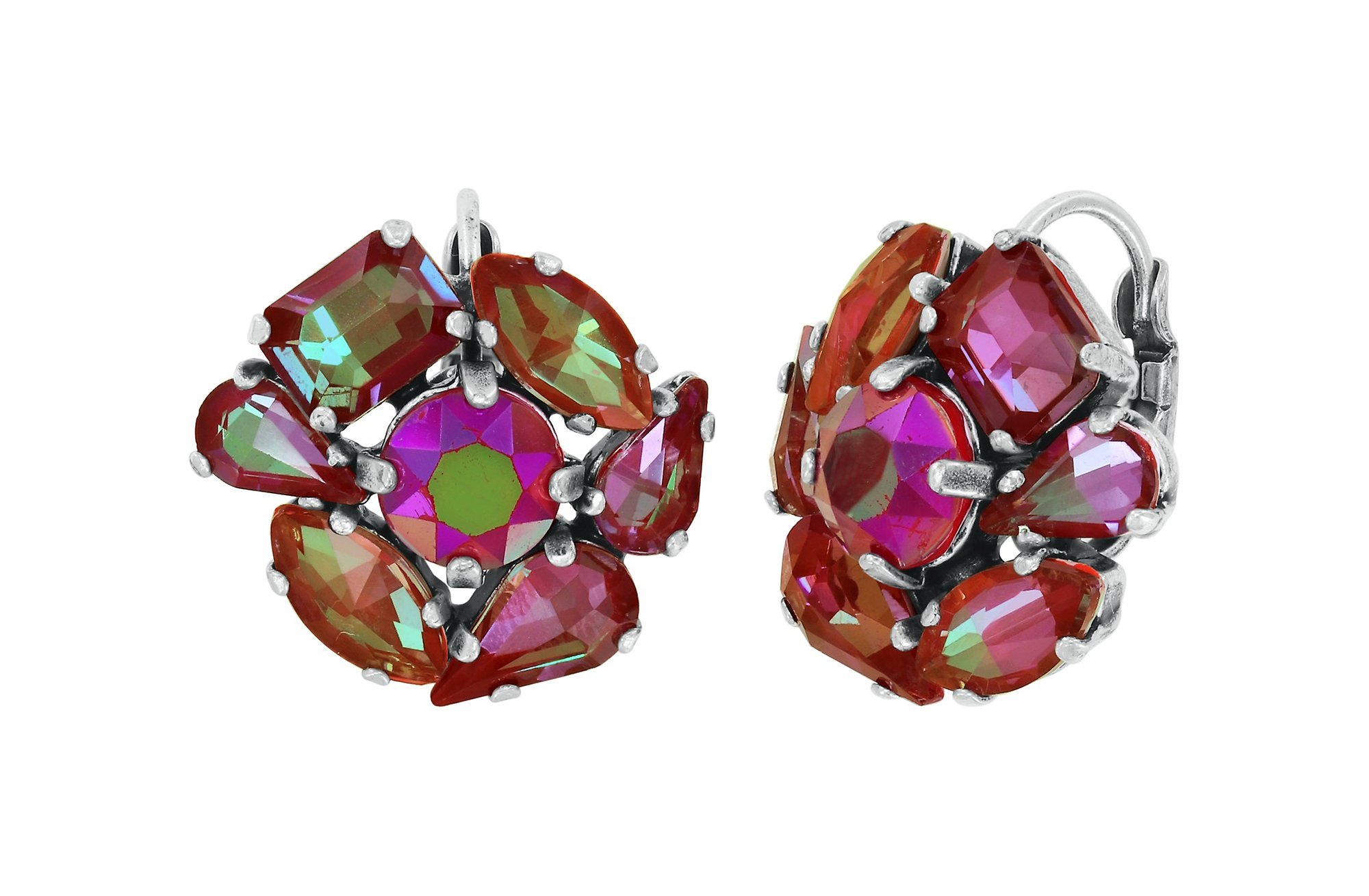 image for Earring eurowire Afternoon Tea de Luxe Coralline  