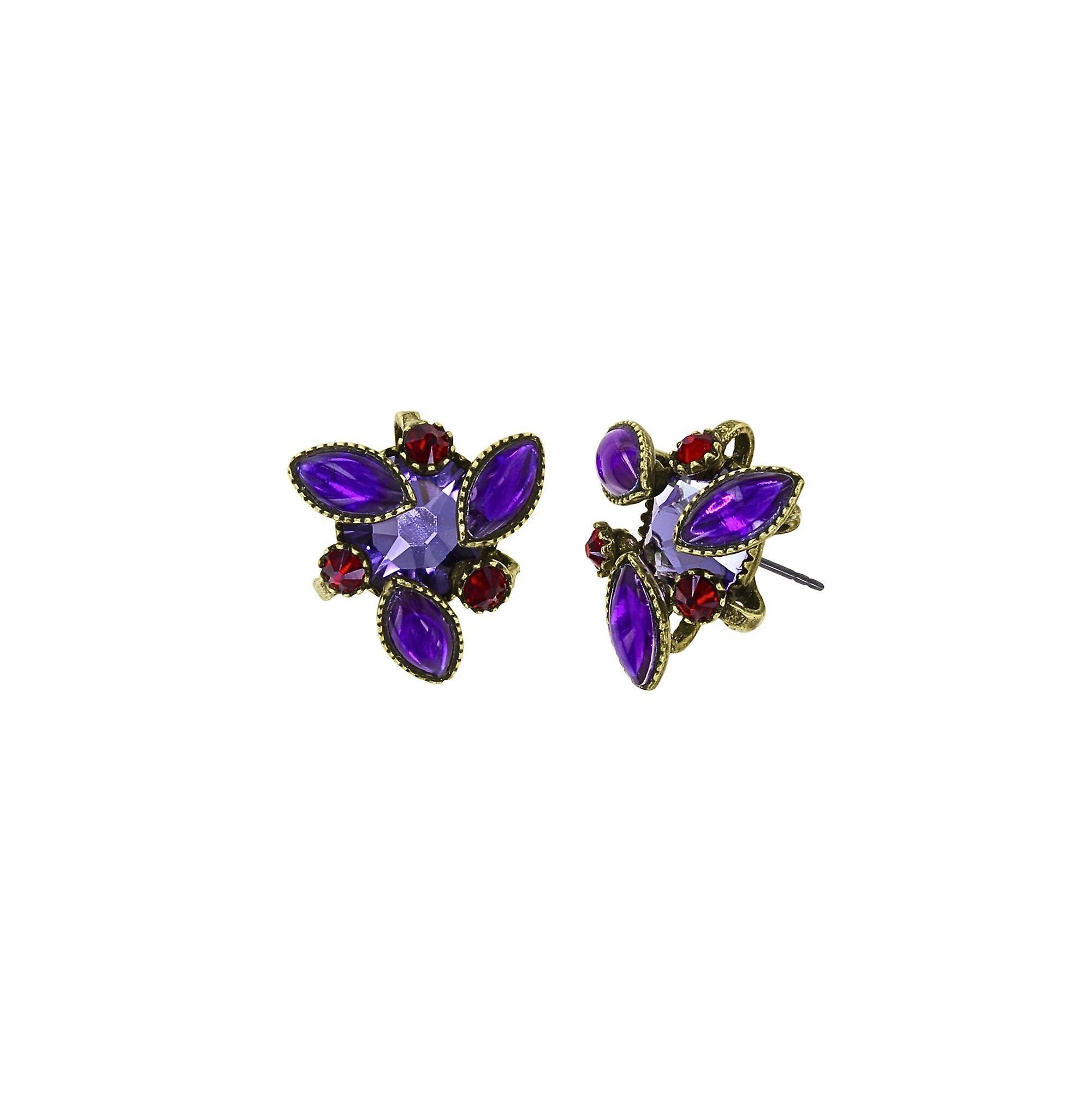 image for Earring Stud Alien Anemone Multi  size XS