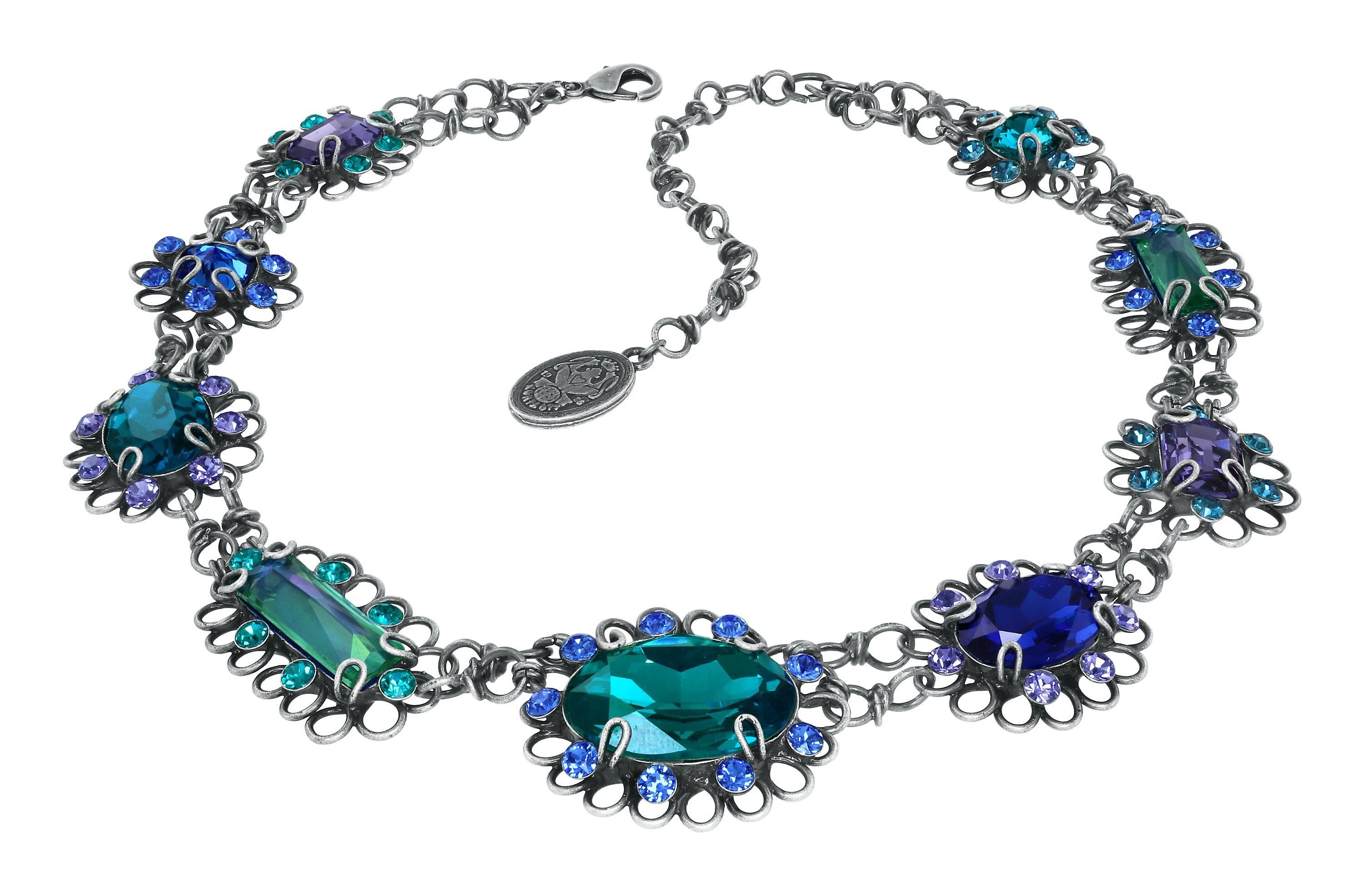 image pour Collier Gem Rocks Bleu / Vert  