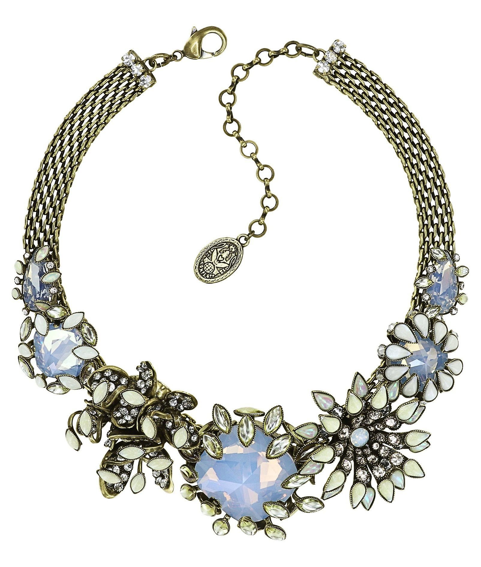 image for Necklace Collier Alien Anemone White  